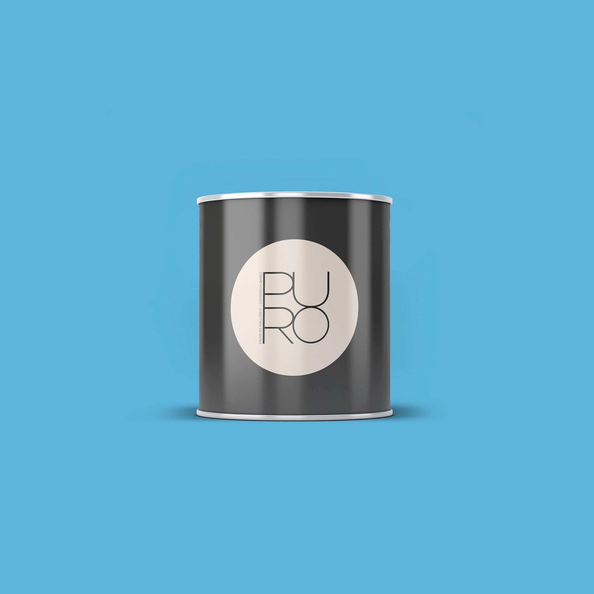 A.S. Création Wandfarbe »Premium Innenwandfarbe PURO Tuchmatt ocean blue« ideal für Wohnzimmer, Schlafzimmer, Flur und Küche, Farbwelt Blau