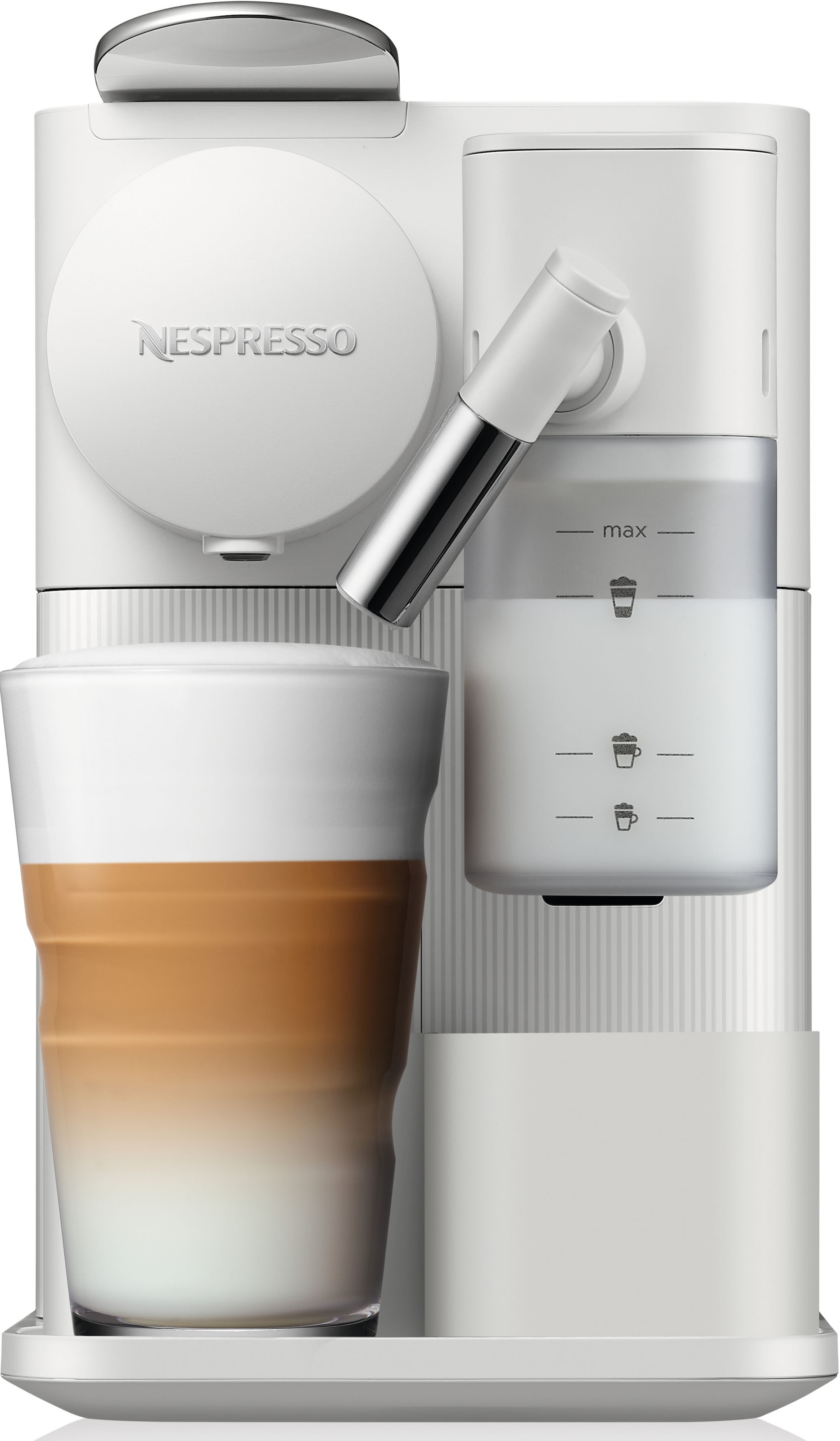 White«, mit DeLonghi, EN510.W inkl. Willkommenspaket von Kapseln One Nespresso Kapselmaschine »Lattissima 7 kaufen