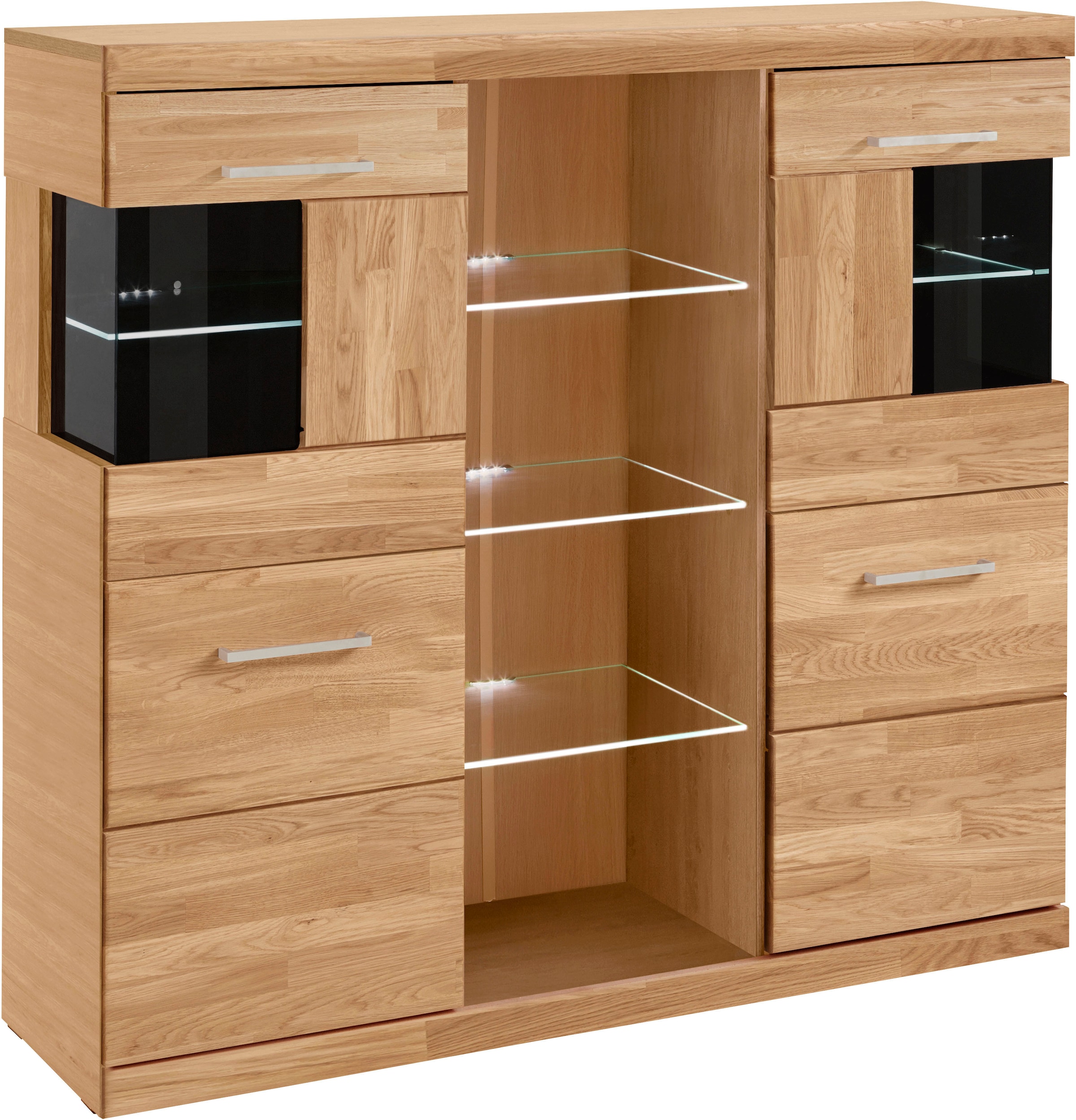 Home affaire Highboard »Ribe«, Breite 125 cm