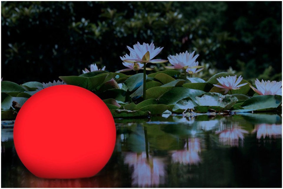BONETTI LED Gartenleuchte »LED schwimmfähig 40 Raten kaufen auf Kugelleuchte Solar cm«