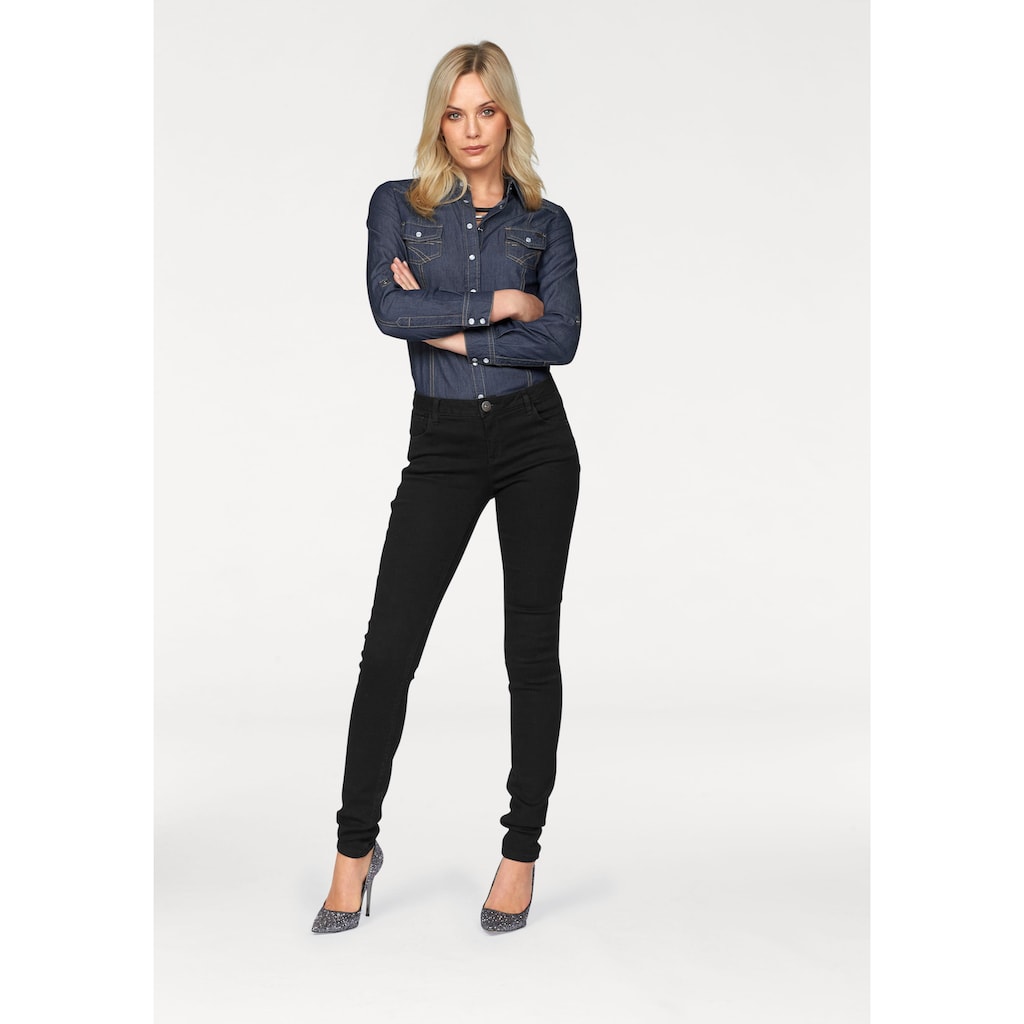 Arizona Skinny-fit-Jeans »Ultra-Stretch«, Mid Waist