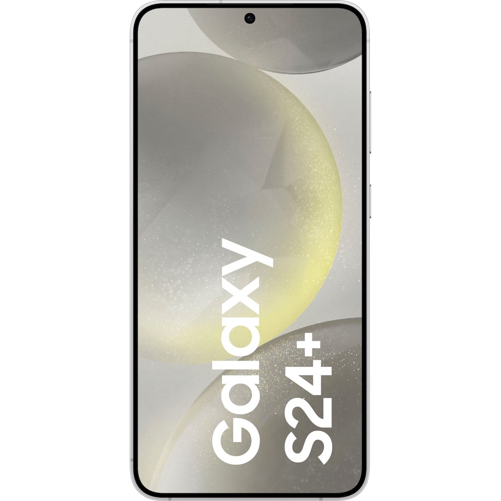 Samsung Smartphone »Galaxy S24+ 256GB«, marble gray, 16,91 cm/6,7 Zoll, 256 GB Speicherplatz, 50 MP Kamera, AI-Funktionen