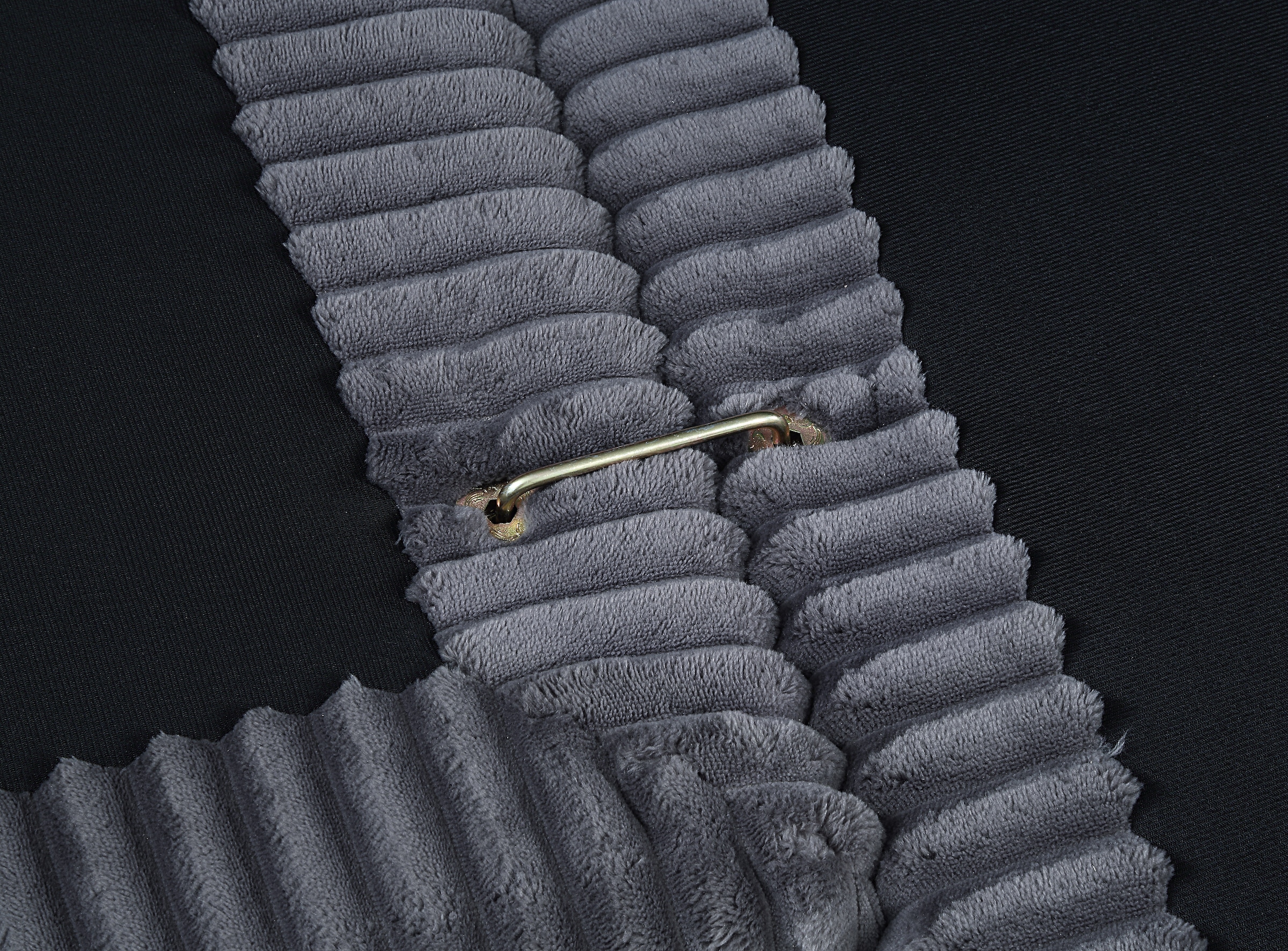 ATLANTIC home collection Wohnlandschaft, weicher XXL-Cordbezug, inklusive 6 Zierkissen