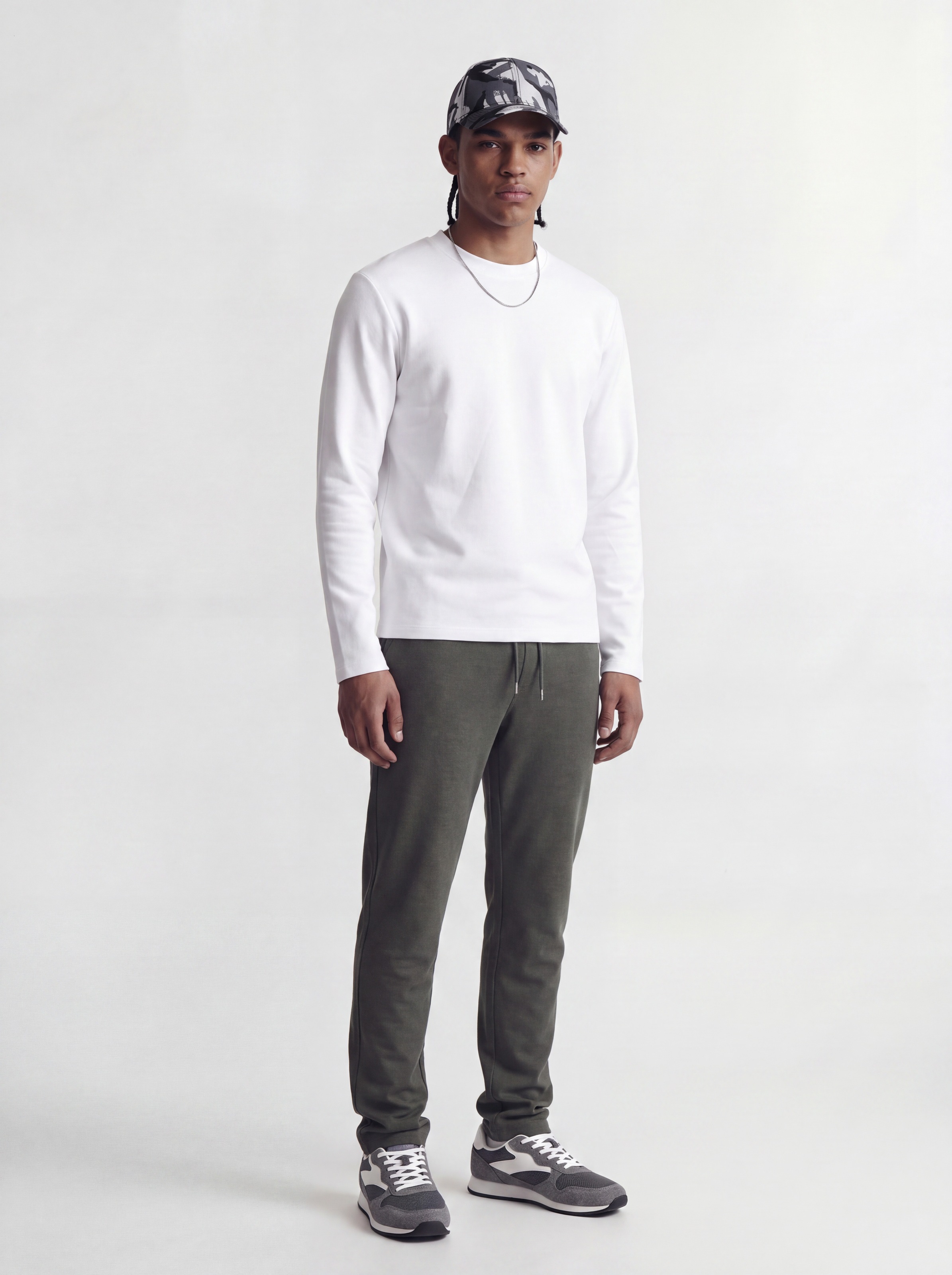 Jack & Jones Schlupfhose »JPSTKANE WILLIAM JOGGER NOOS«  Materialmix, locker geschnitten