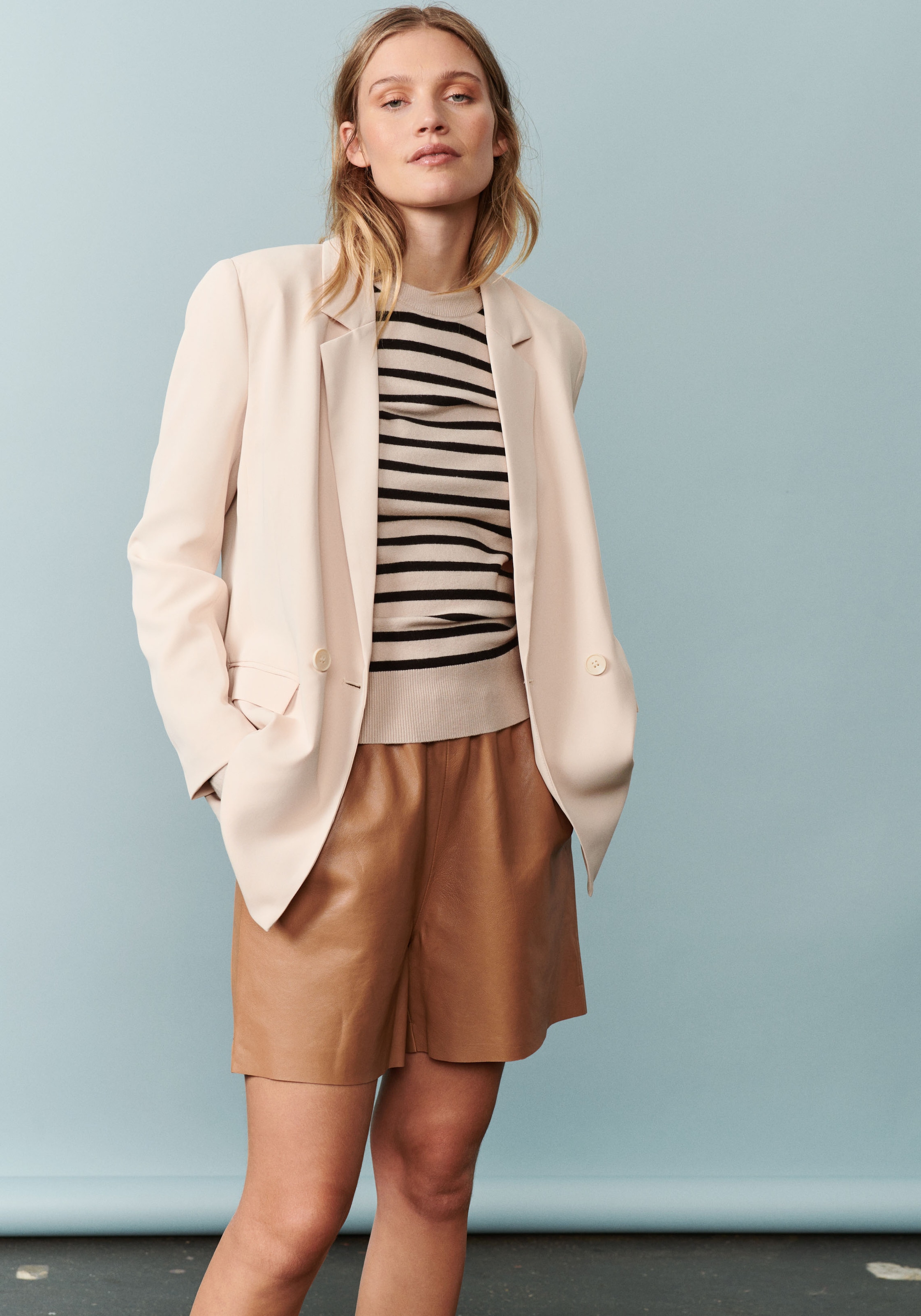 Saint Tropez Rundhalspullover »FikamSZ LS«