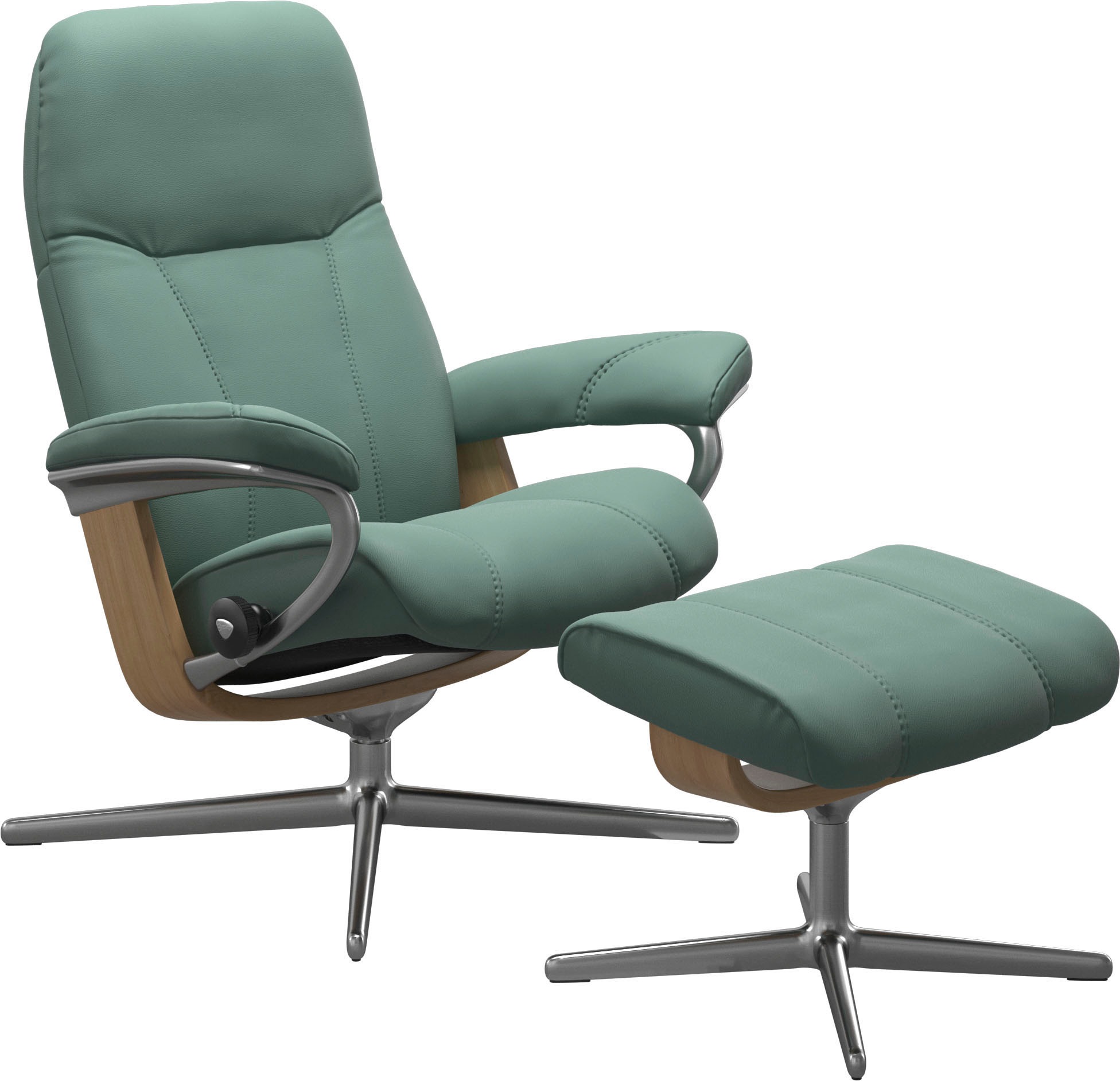 Stressless® Relaxsessel »Consul« Set, Relaxsessel mit Hocker, mit Hocker, m günstig online kaufen