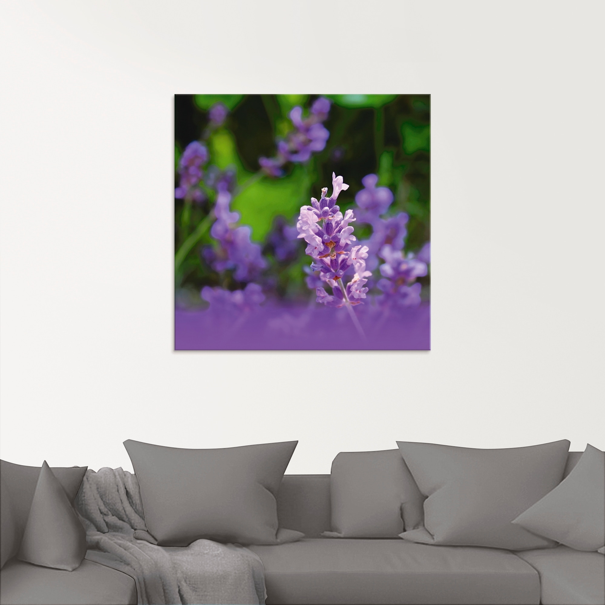 Artland Glasbild »Lavendel«, Blumen, (1 St.), in verschiedenen Größen