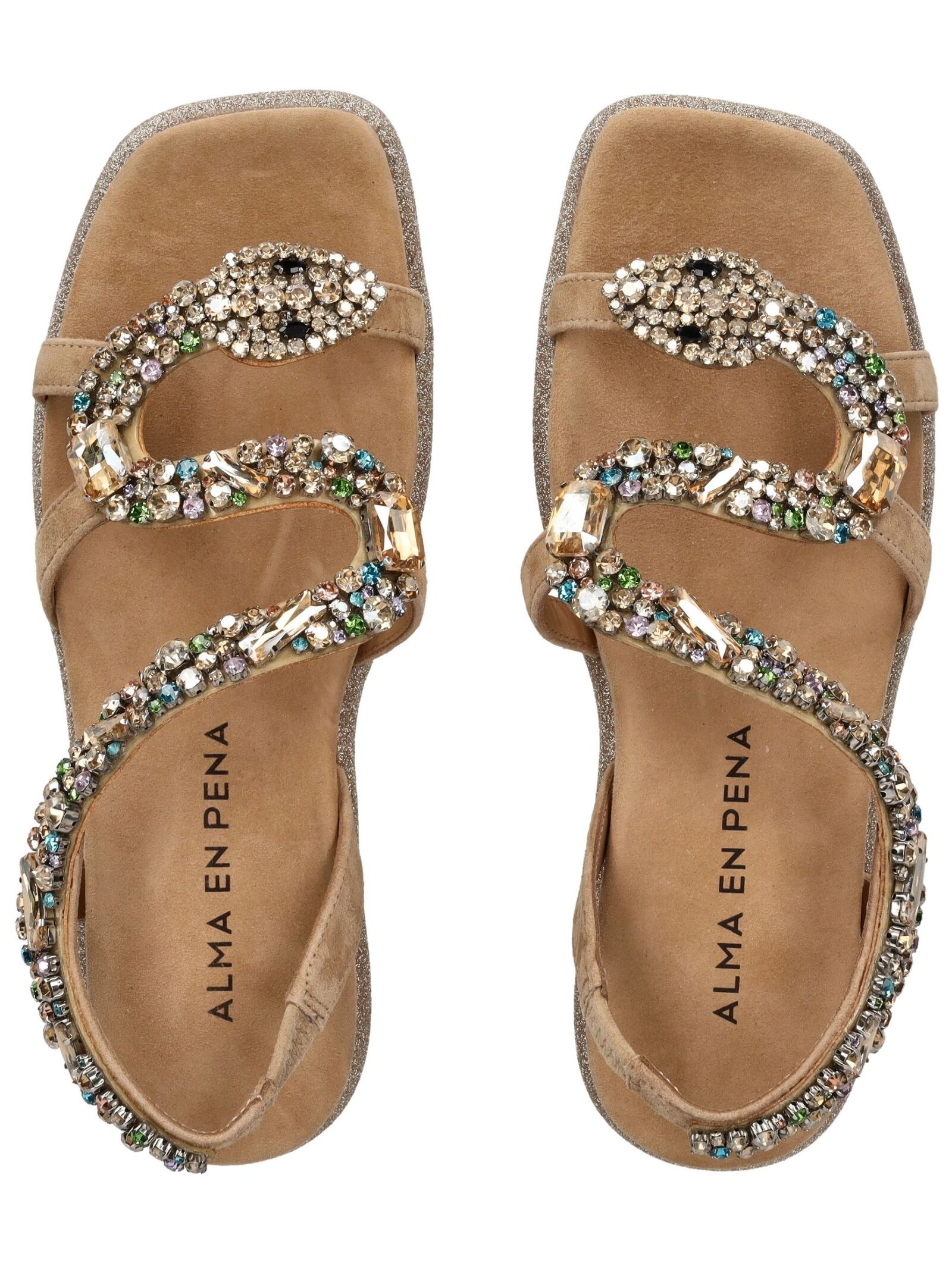 Alma en Pena Riemchensandale »ALMA EN PENA Sandalen Leder/Textil«