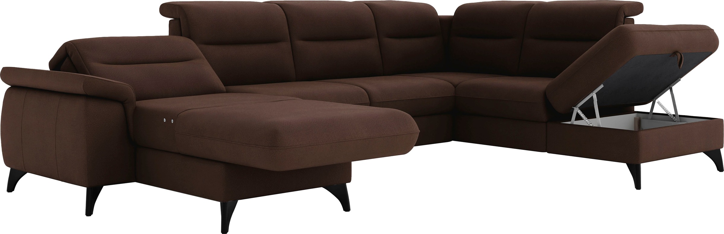 sit&more Wohnlandschaft »Astoria U-Form«, wahlweise mit motorischer Relaxfunktion