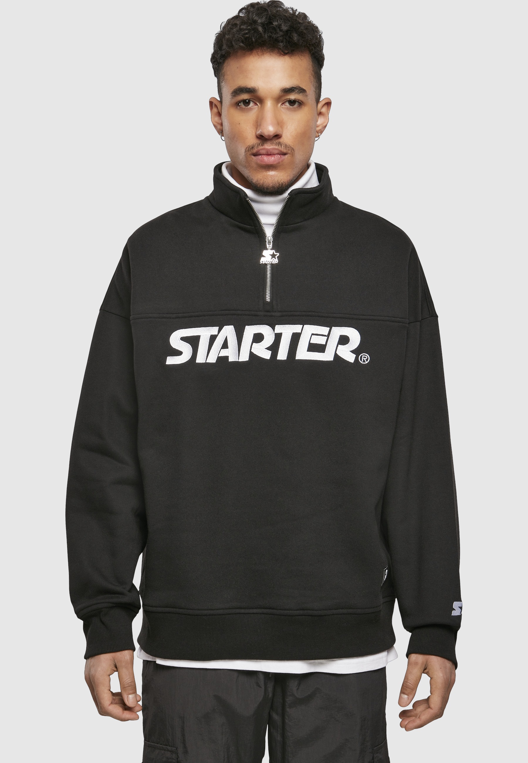 Starter Black Label Sweatshirt »Starter Black Label Herren Starter Heavy Color Block Troyer«, 1 Stk.
