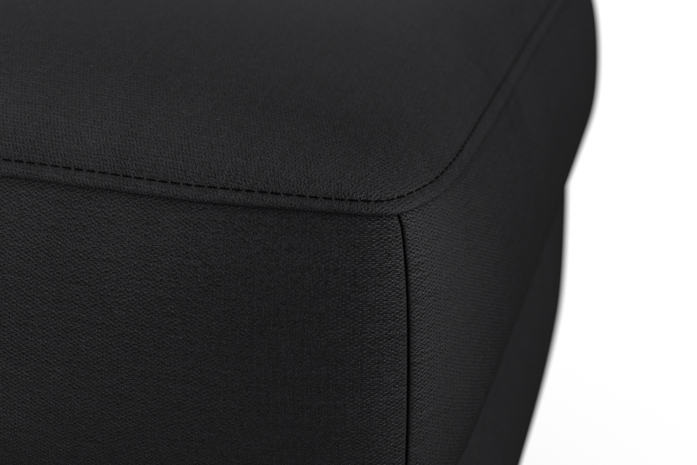 sit&more Stauraumhocker »Sinatra«, Sitzfläche ist abnehmbar, mattschwarze Metallfüße