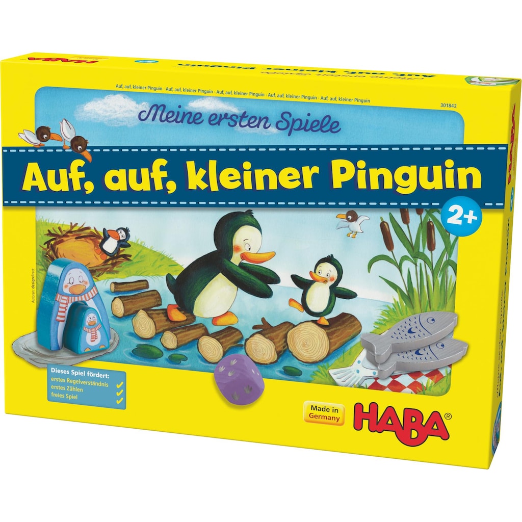 Haba Spiel »Meine ersten Spiele - Auf, auf, kleiner Pinguin!«, Made in Germany
