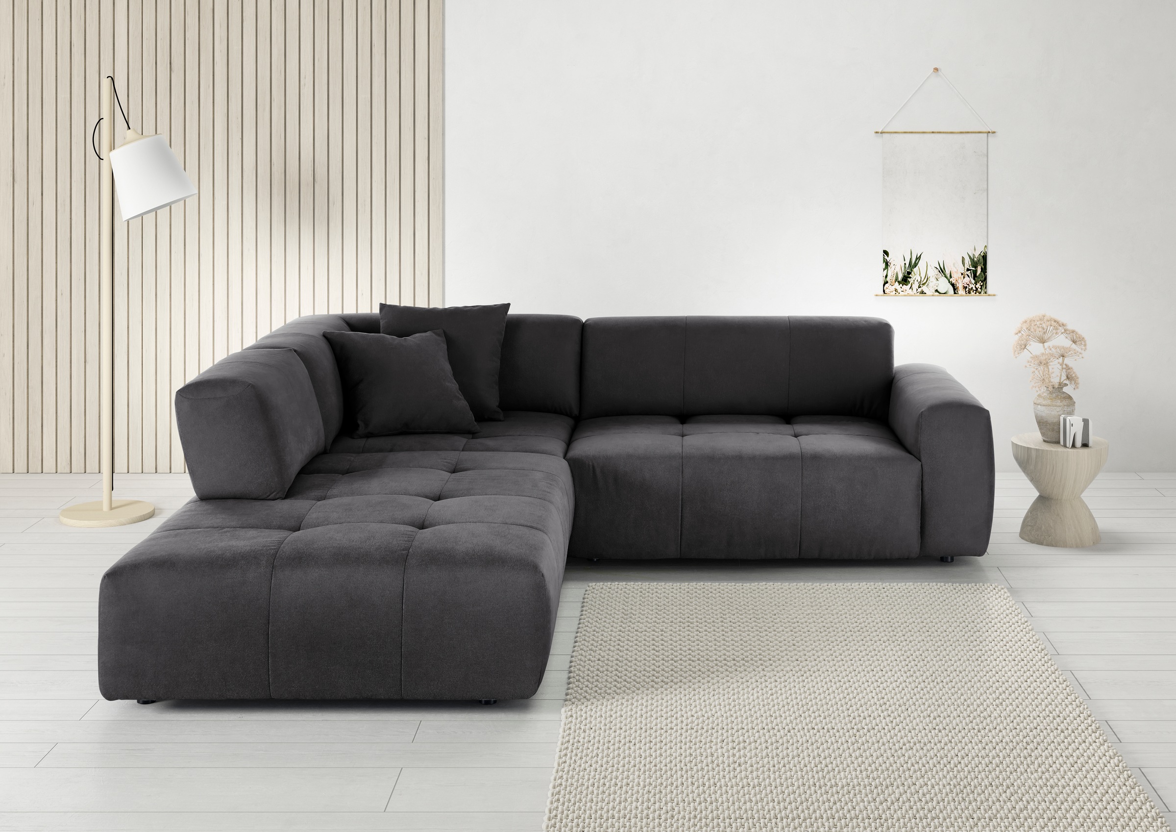 3C Candy Ecksofa »Yoshy Komfortsofa, bequem und modern, hochwertige Verarbe günstig online kaufen