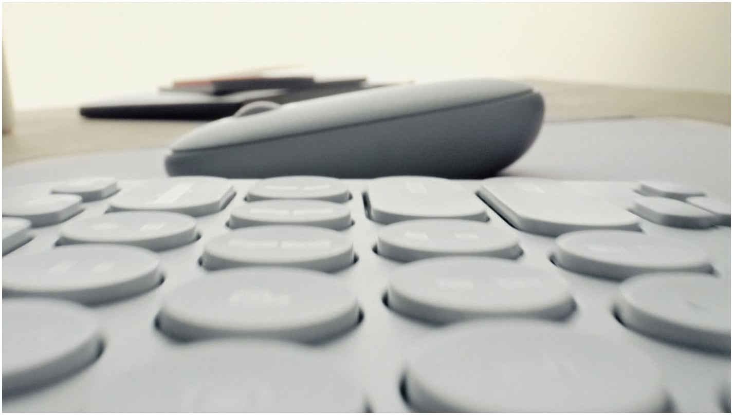 Logitech Tastatur »Pebble 2 Combo« (Fn-Tasten | Multimedia-Tasten)