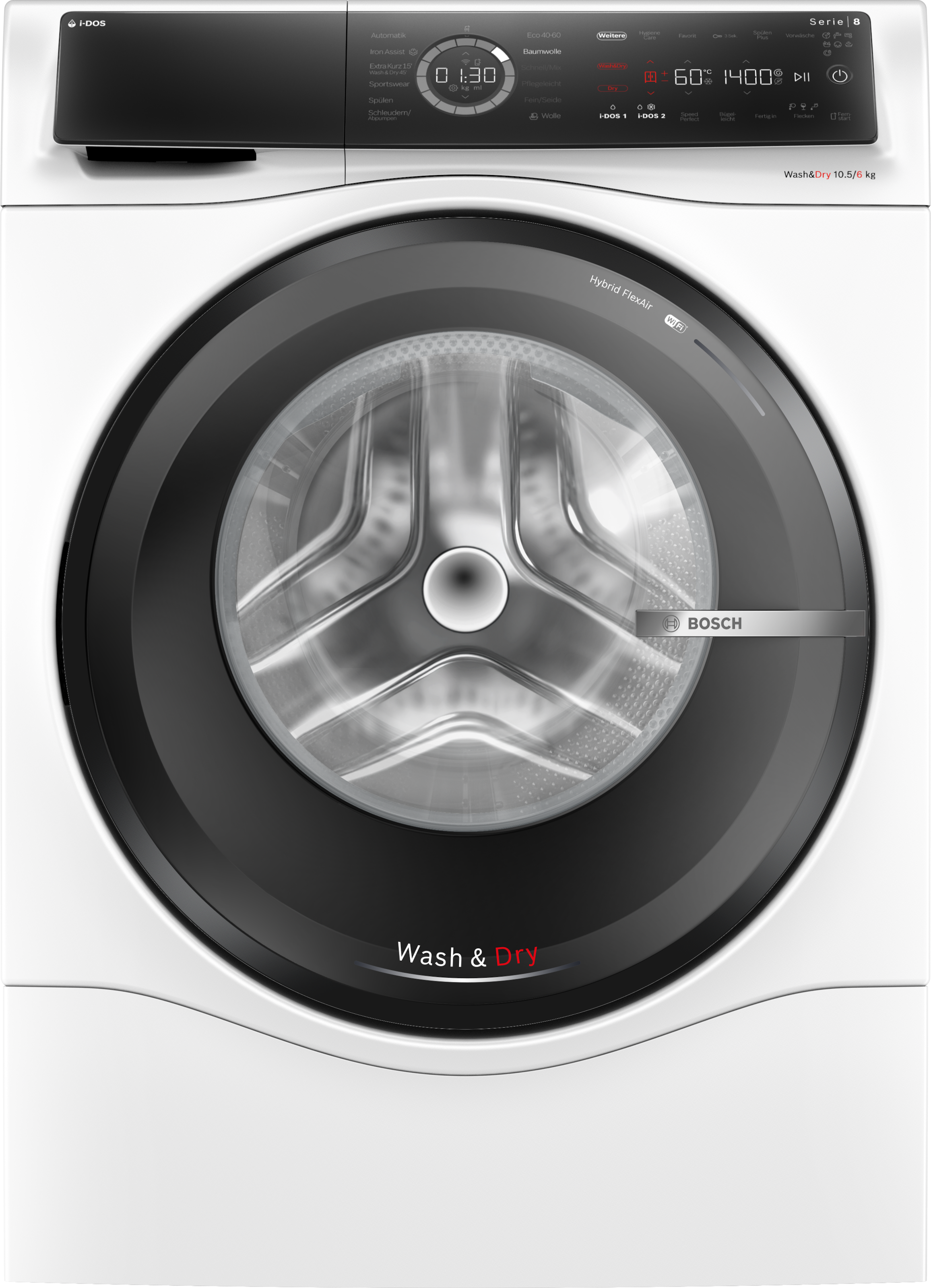 BOSCH Waschtrockner »WNC254A40«, Serie 8 günstig online kaufen