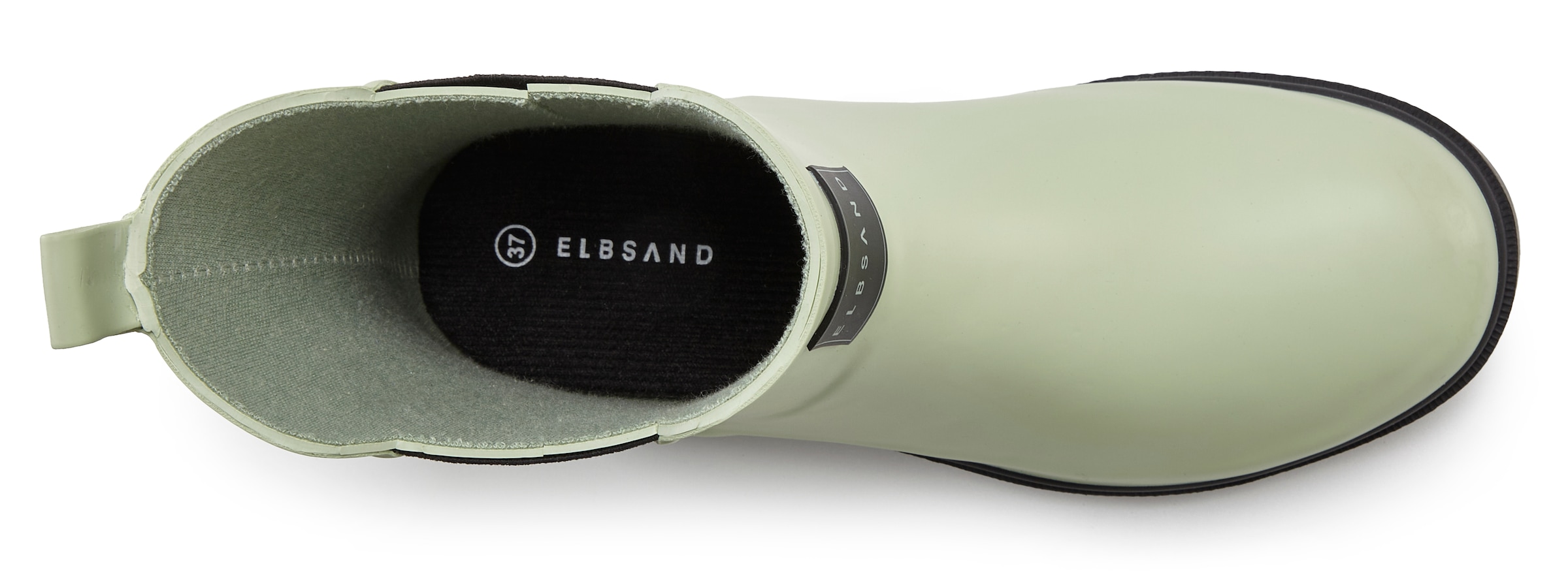Elbsand Gummistiefelette »Boots«, aus wasserdichtem Material, Gummistiefel, Schlupfstiefel VEGAN
