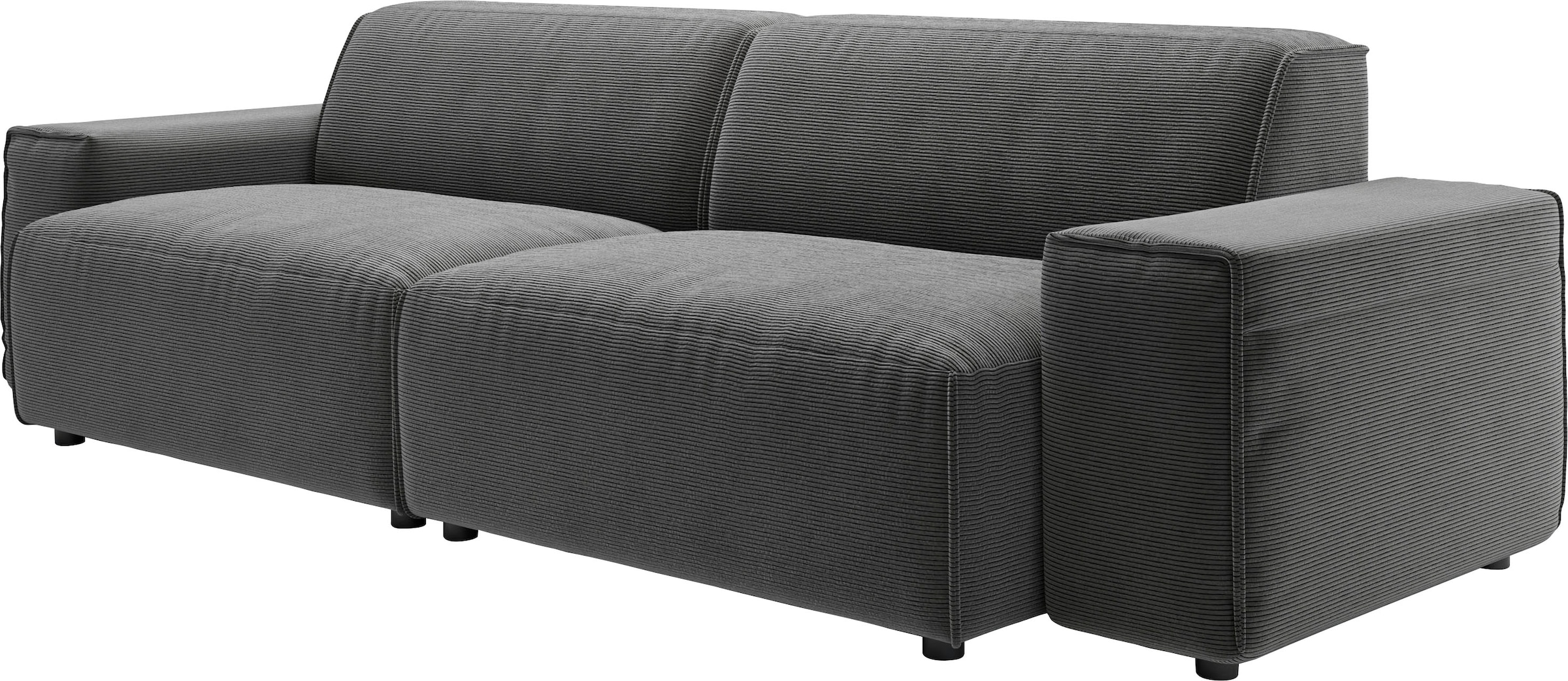 andas Big-Sofa »Glimminge  auch in Breitcord, Feincord + Easy care-Bezug,«, besondere Kedernähte Zierkissen