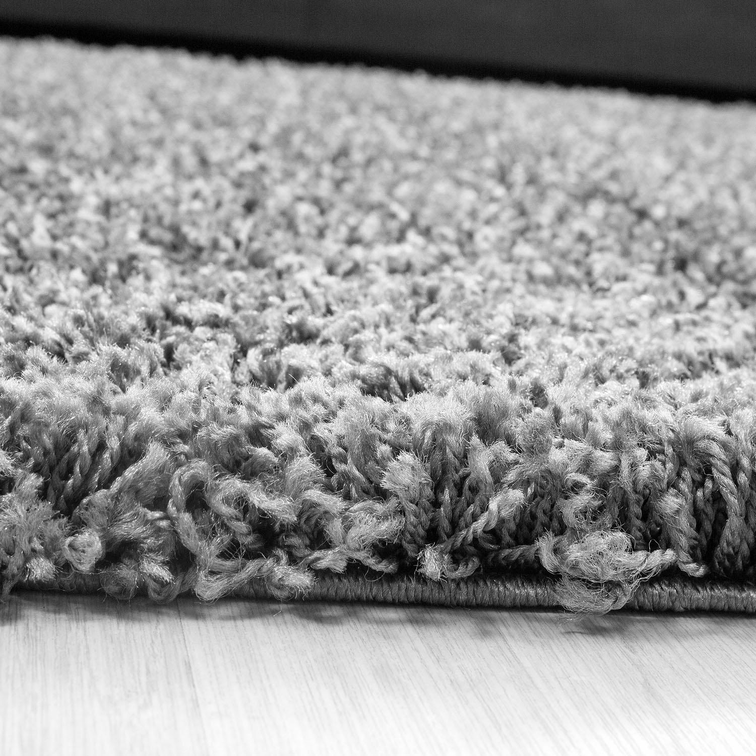 Ayyildiz Teppiche Hochflor-Teppich »Life Shaggy 1500«, rund, 30 mm Höhe, Wohnzimmer, Langflor, Schlafzimmer, große Farbauswahl