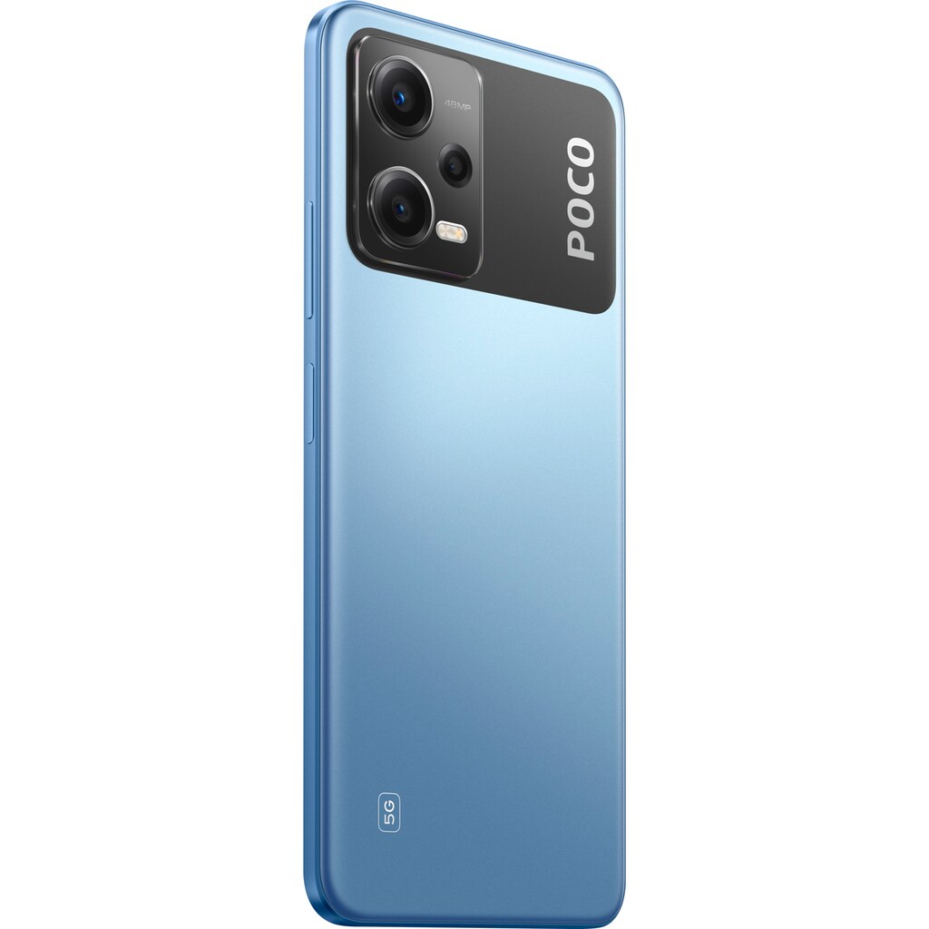Xiaomi Smartphone »POCO X5 5G 6GB+128GB«, Blau, 16,9 cm/6,67 Zoll, 128 GB Speicherplatz, 48 MP Kamera