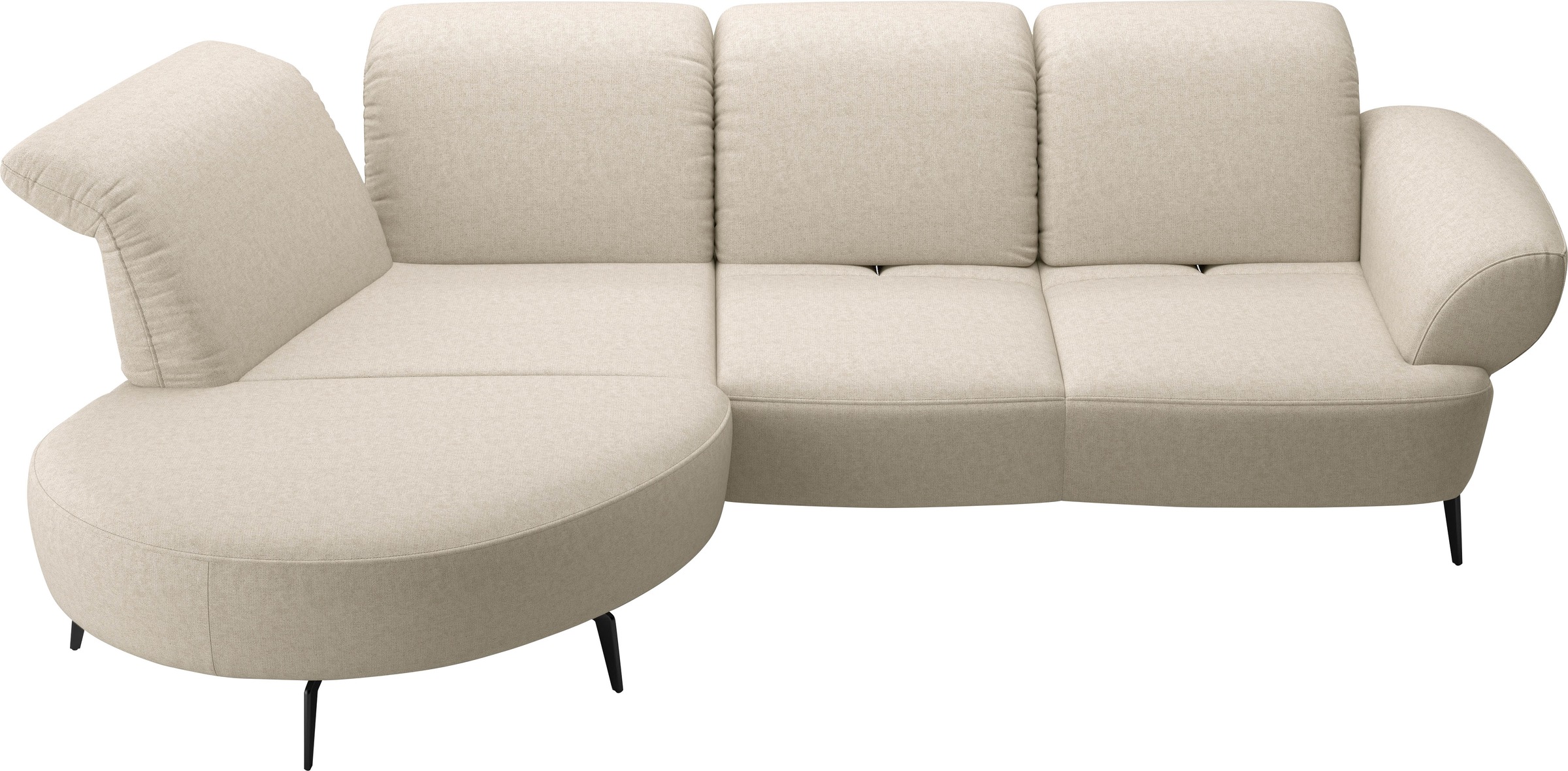 sit&more Ecksofa »Dance«, inkl.System Click&Seat und Sitztiefenverstellung günstig online kaufen