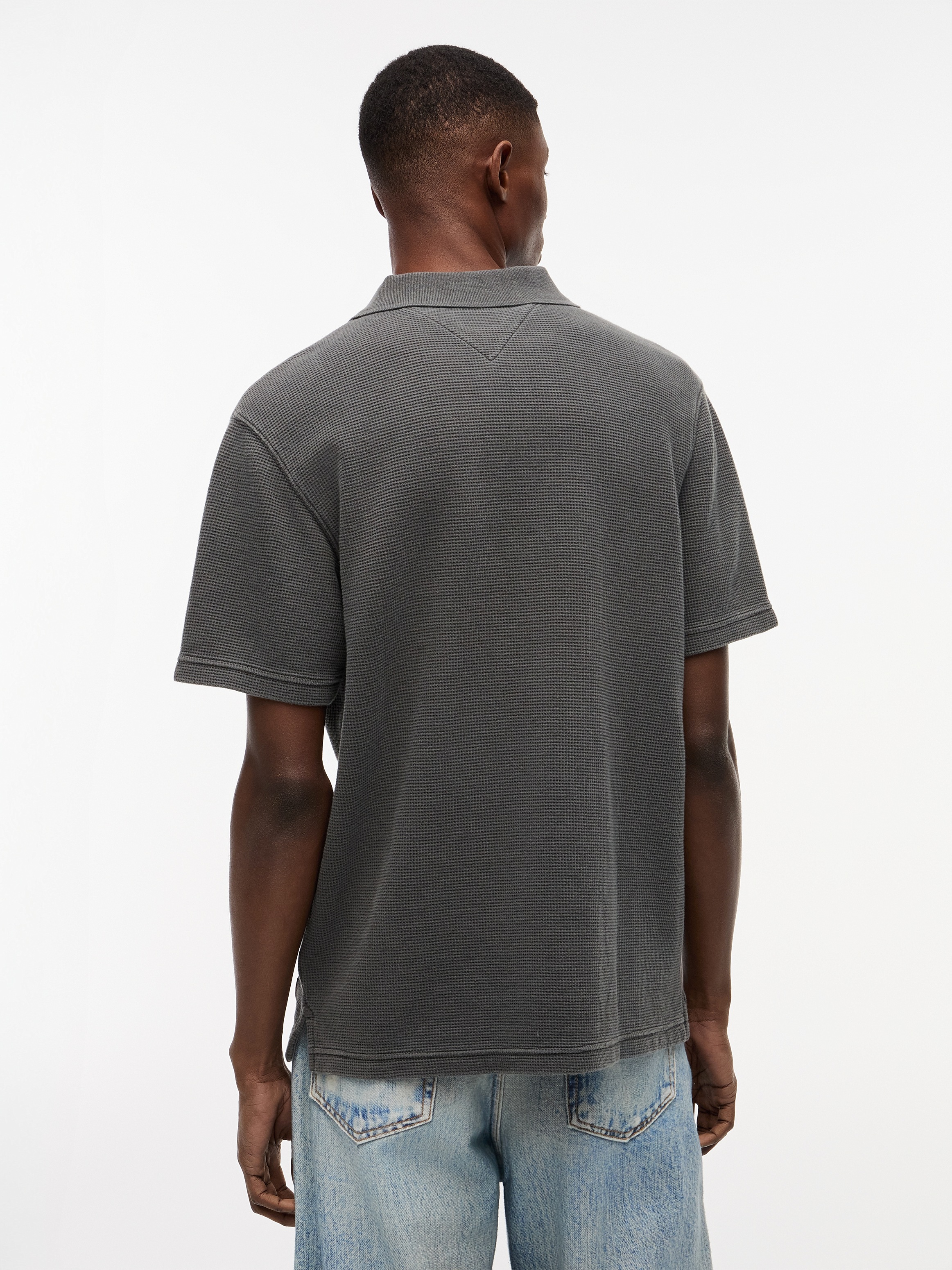 Tommy Jeans Poloshirt »TJM REGULAR WASHED WAFFLE«