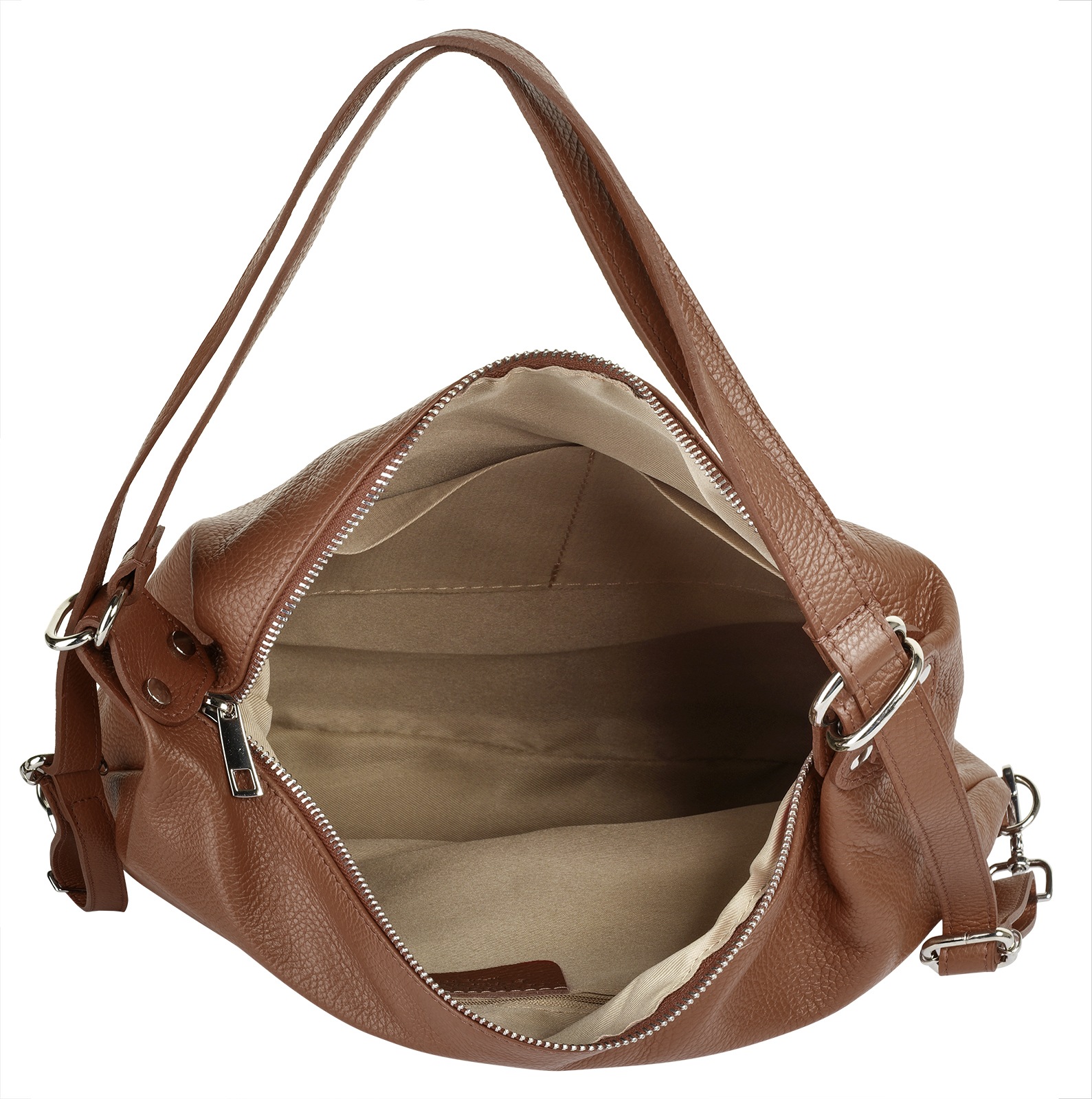 Samantha Look Shopper, echt Leder, Made in Italy