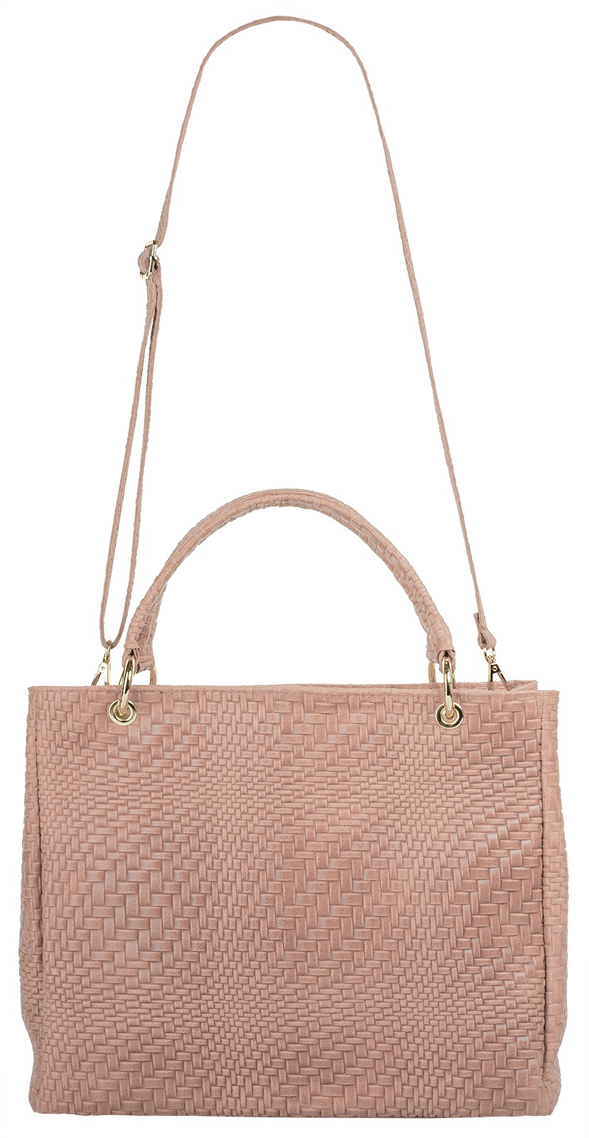 Samantha Look Shopper, echt Leder, Made in Italy