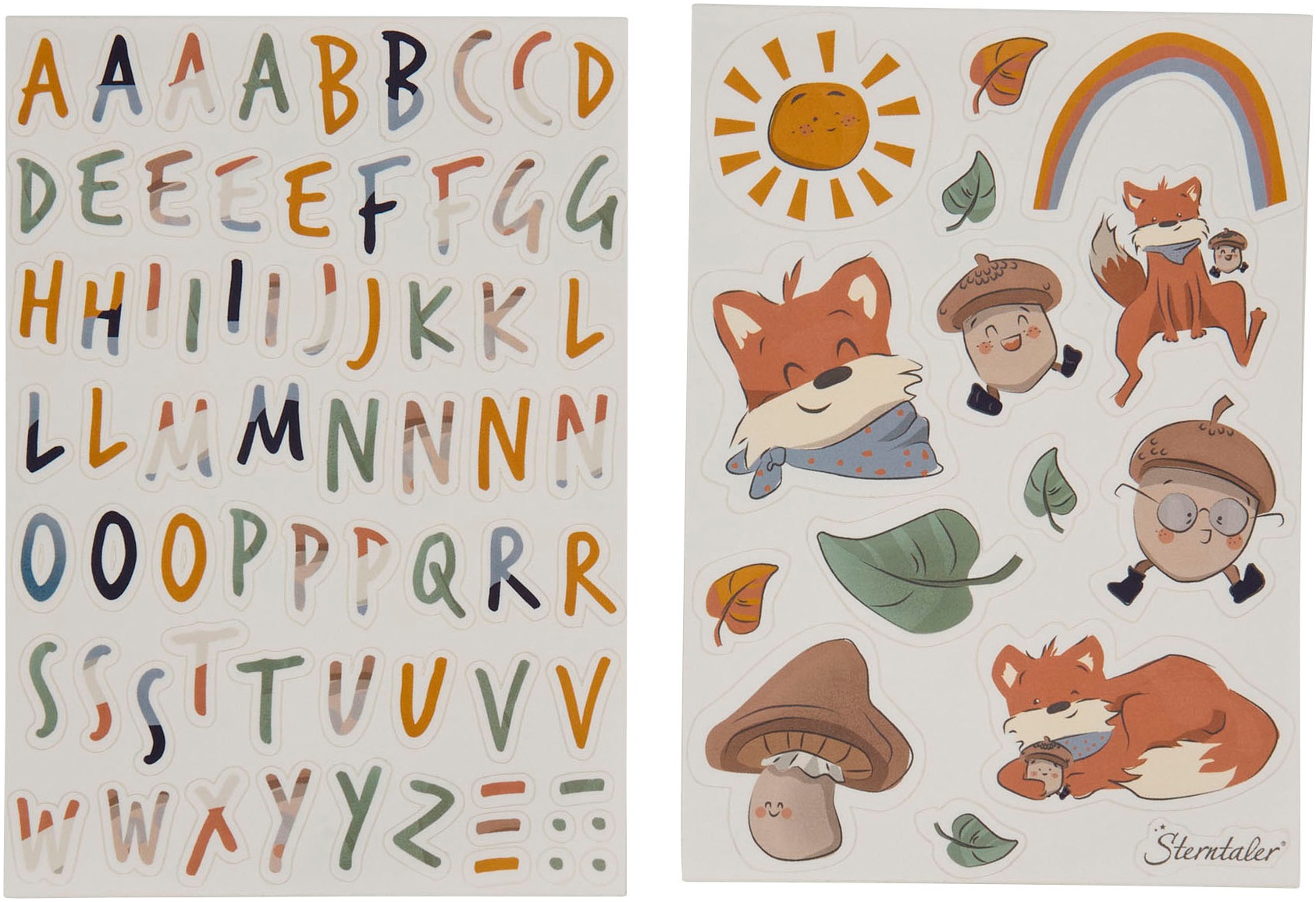 Sterntaler® Lunchbox »Trinkflasche+Brotdose Filou« Set, 2 Stk. tlg. mit Trinkflasche; individuell personalisierbar