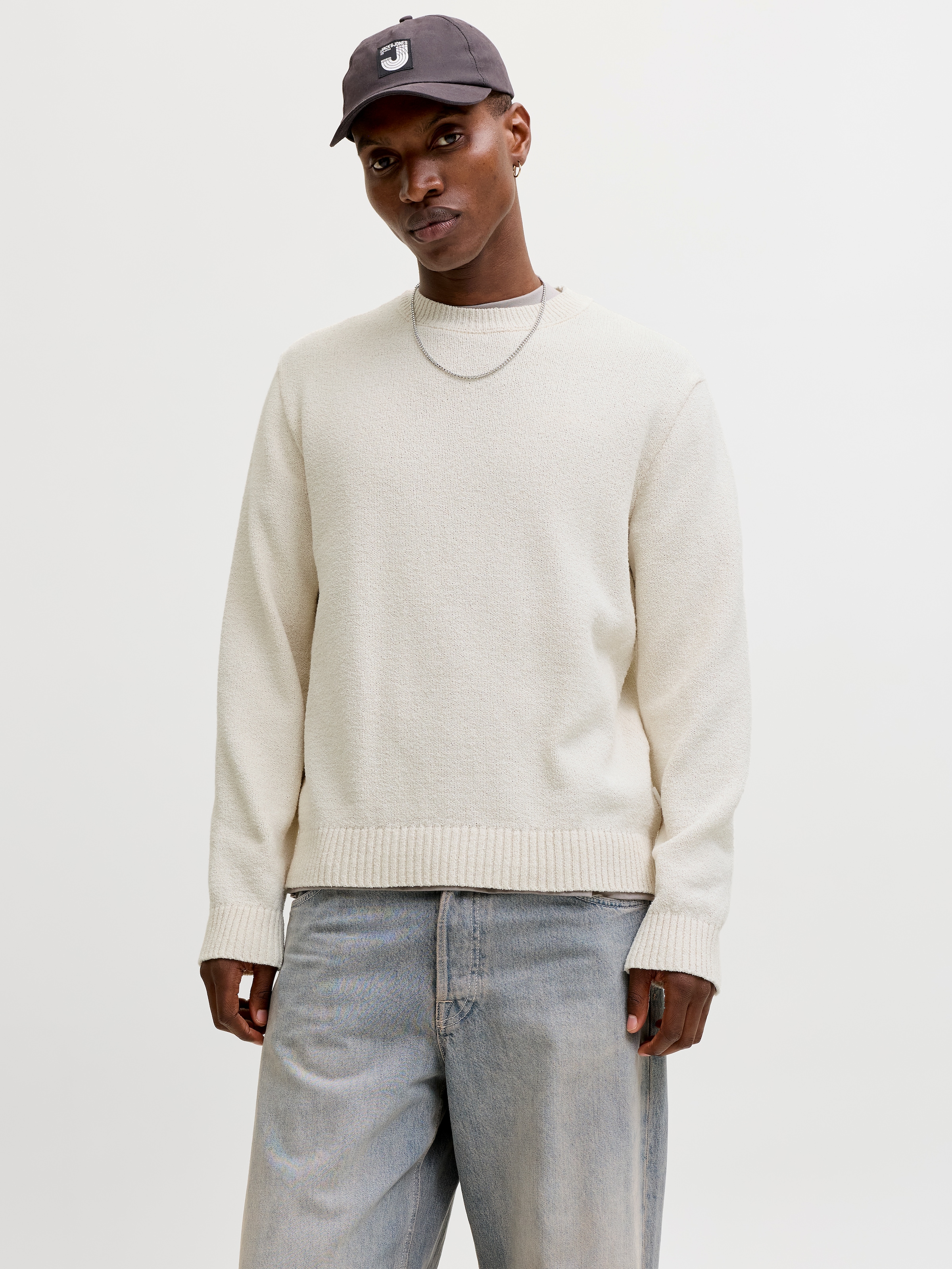 Jack & Jones Rundhalspullover »JORNORREBRO CATSKILLS KNIT CREW NECK SN«