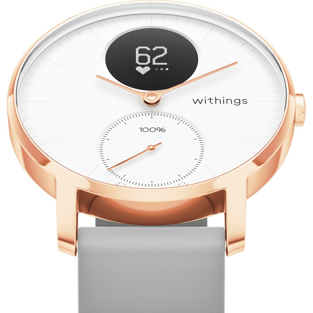 Withings Smartwatch »STEEL HR (36 mm)«