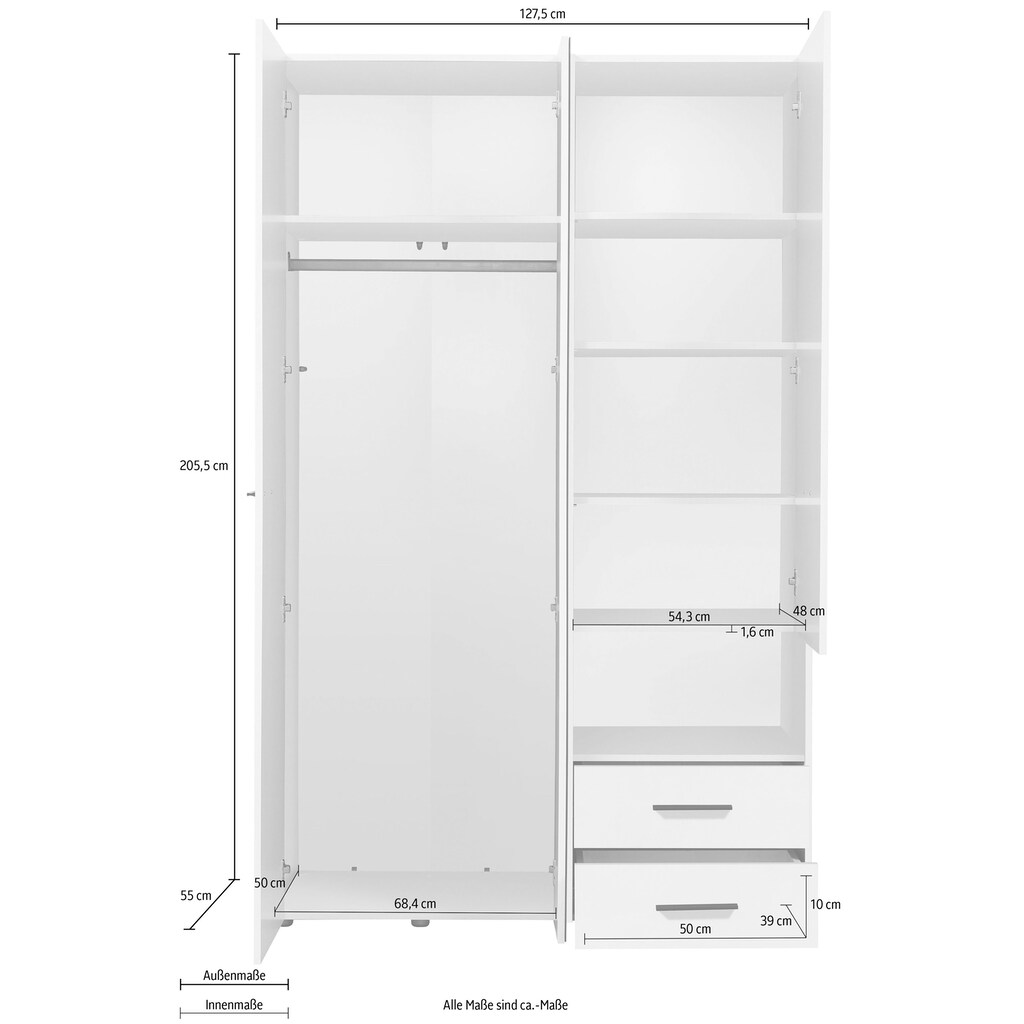 INOSIGN Kleiderschrank »Leon«