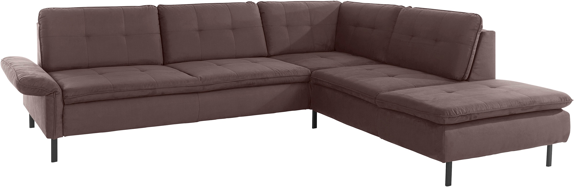 INOSIGN Ecksofa »Birkholm L-Form«, Armlehnverstellung, auch in Easy Clean Bezug - mit Wasser zu reinigen