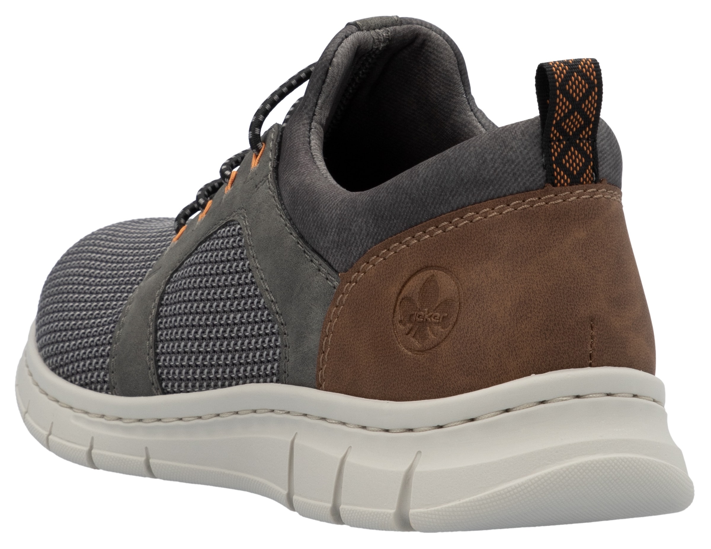 Rieker Slip-On Sneaker, Schlupfschuh, Halbschuh, Freizeitschuh mit Gummizug, zum Schlupfen