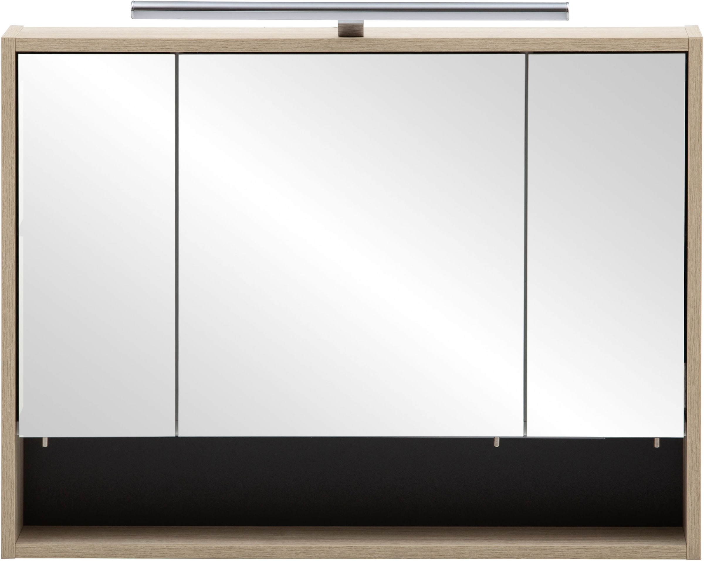 Schildmeyer Spiegelschrank »SONDERBY, inkl. Beleuchtung, Breite 60 cm, 3 Türen, MADE IN GERMANY« 1 Stk. tlg. Türen mit Anschlagdämpfung, MADE IN GERMANY