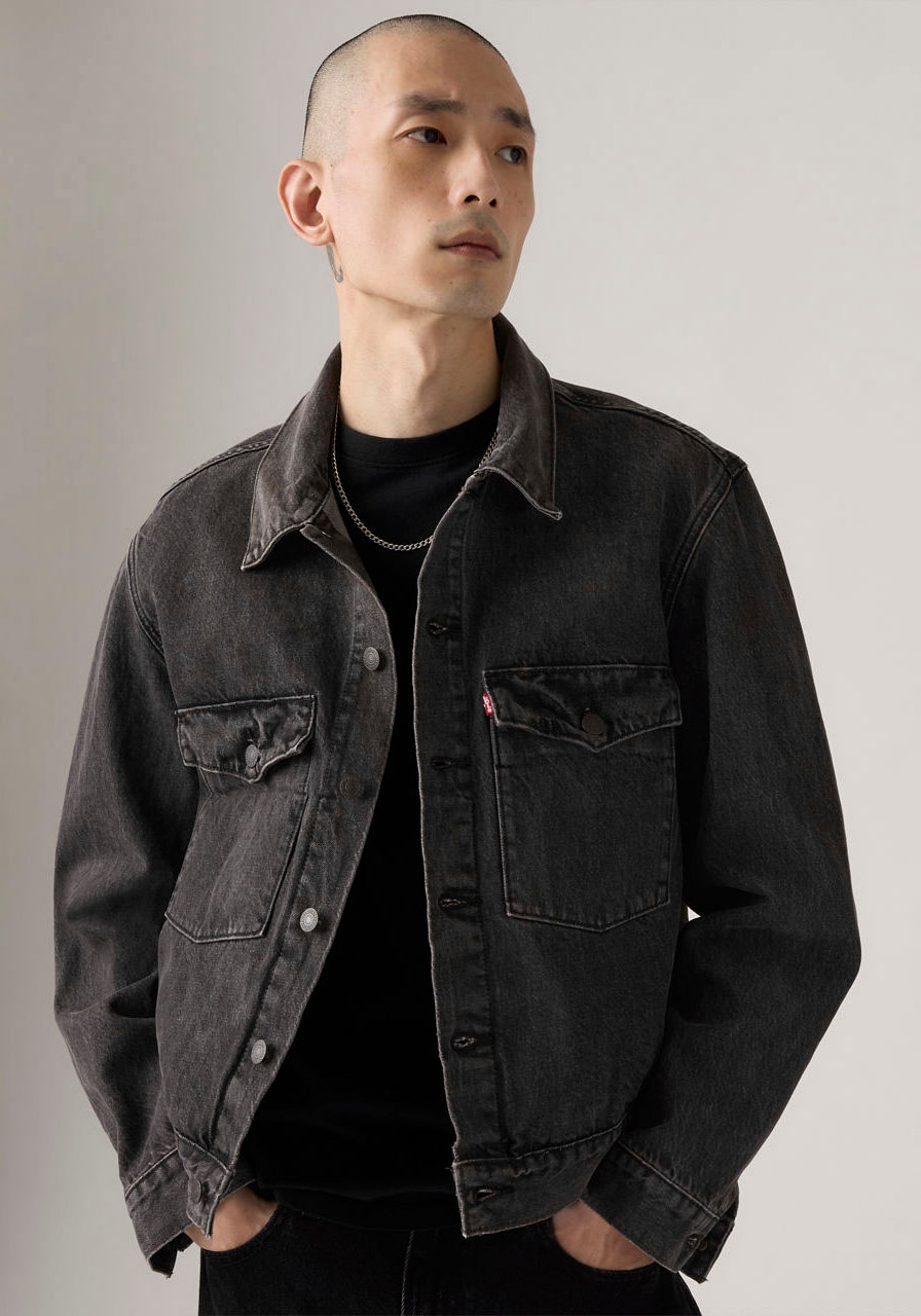Levi's® Jeansjacke »EMBARCADERO STATION« mit kontrastfarbenen Steppnähten