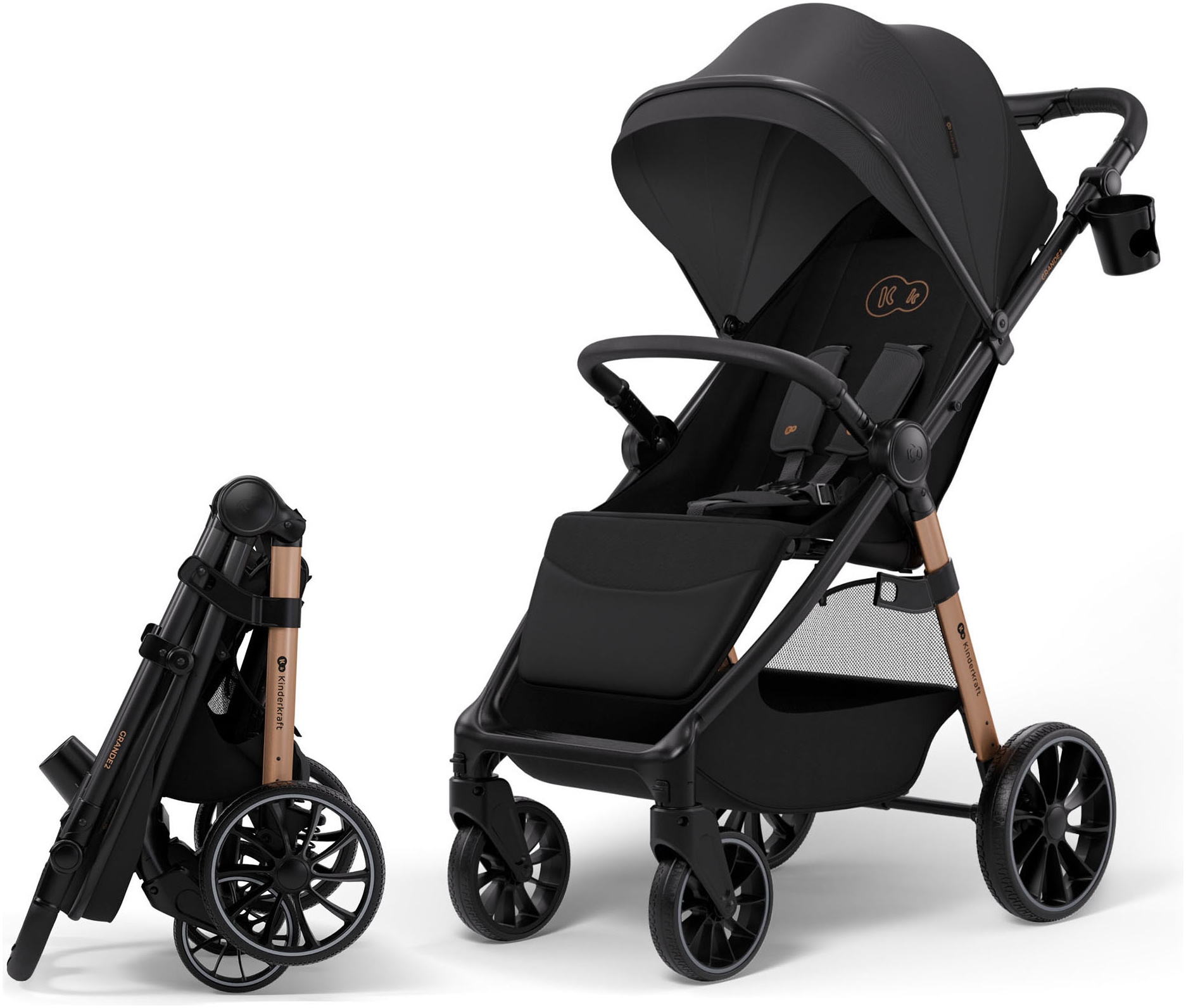 Kinderkraft Kinder-Buggy »Grande 2« 22 kg