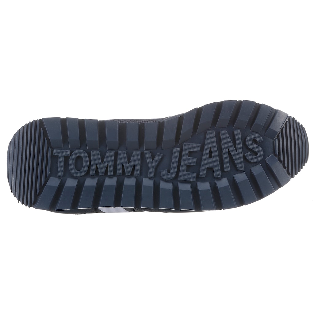 Tommy Jeans Sneaker »RETRO LEATHER TJM ESS«, mit großer Logoverzierung