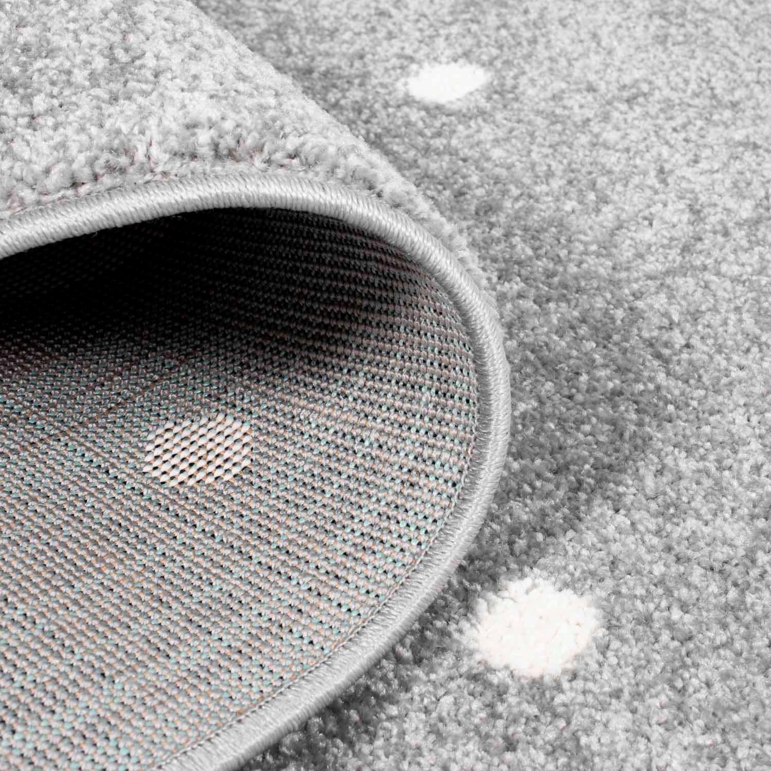 Carpet City Kinderteppich »Bubble Kids 1334«, rechteckig, 11 mm Höhe, Spielteppich, Panda-Bär, Weicher Flor, Pflegeleicht, Kinderzimmer