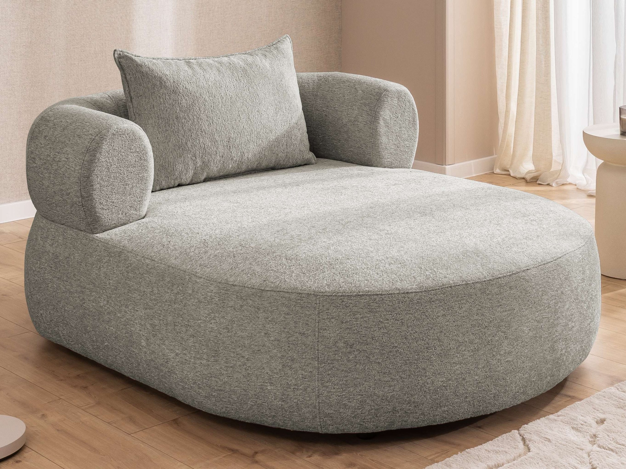 Home affaire XXL-Sessel »LUSSAC Loveseat extra tief, große Sitzfläche, Maße günstig online kaufen