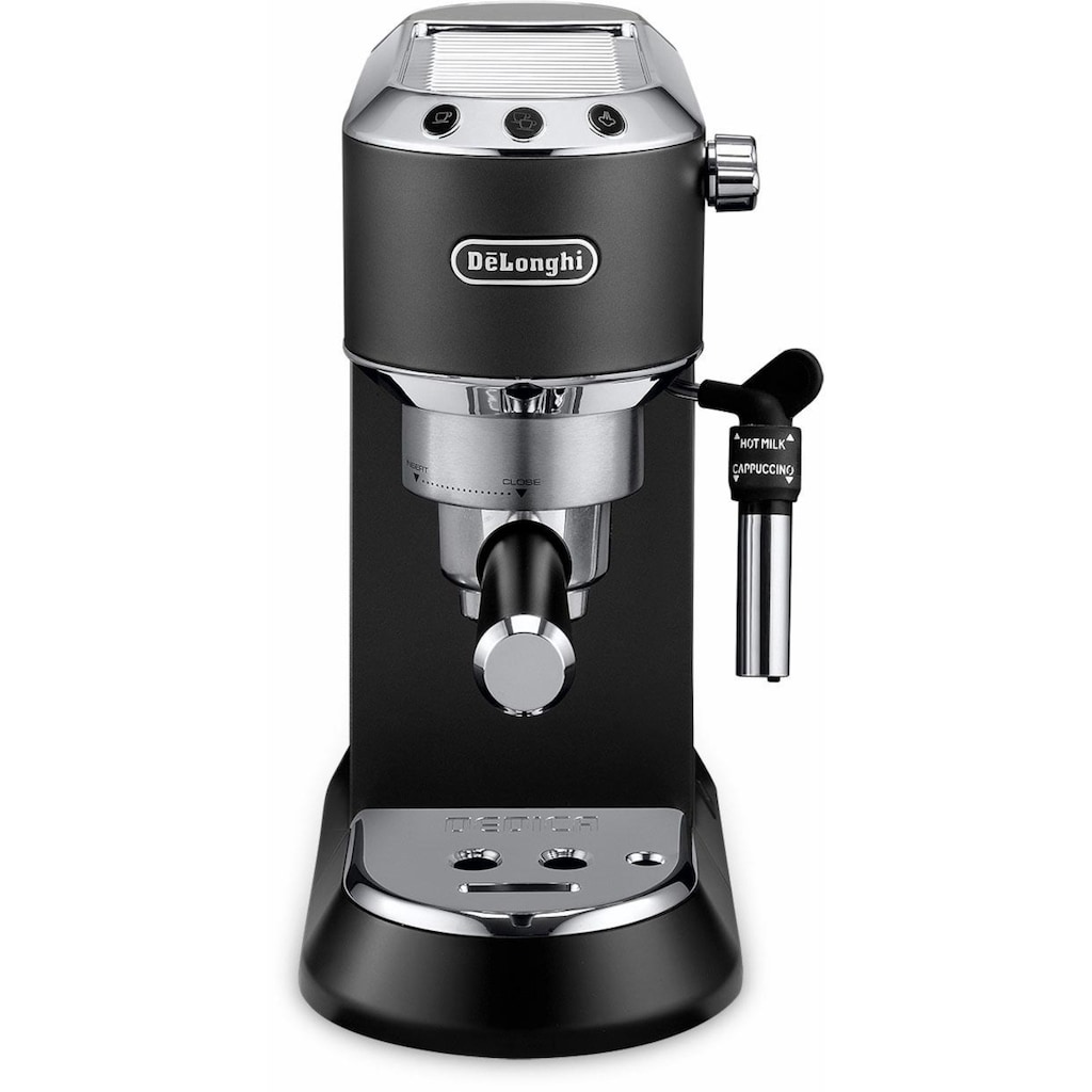 De'Longhi Siebträgermaschine »Dedica Style EC 685.B«, 1350 Watt, 15 Bar