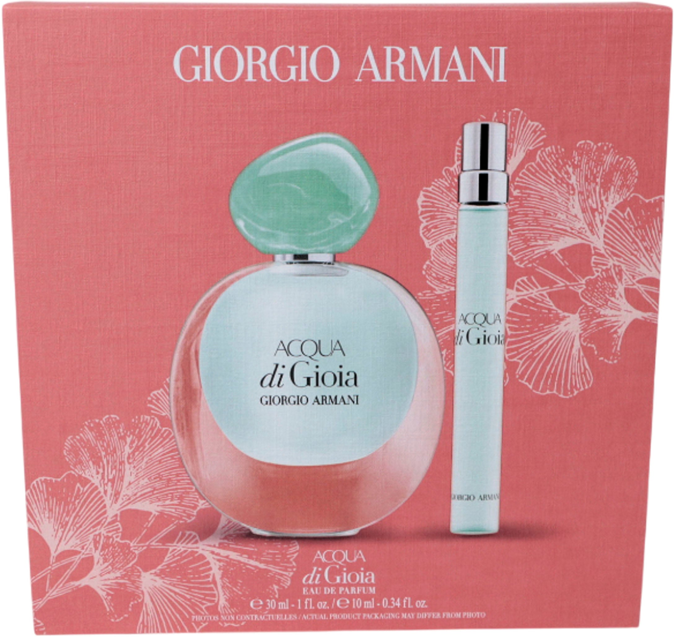 Giorgio Armani Duft-Set »Giorgio Armani Acqua di Gioia«, (Set, 2 tlg., 2er-Pack), mit prickelnder Minze