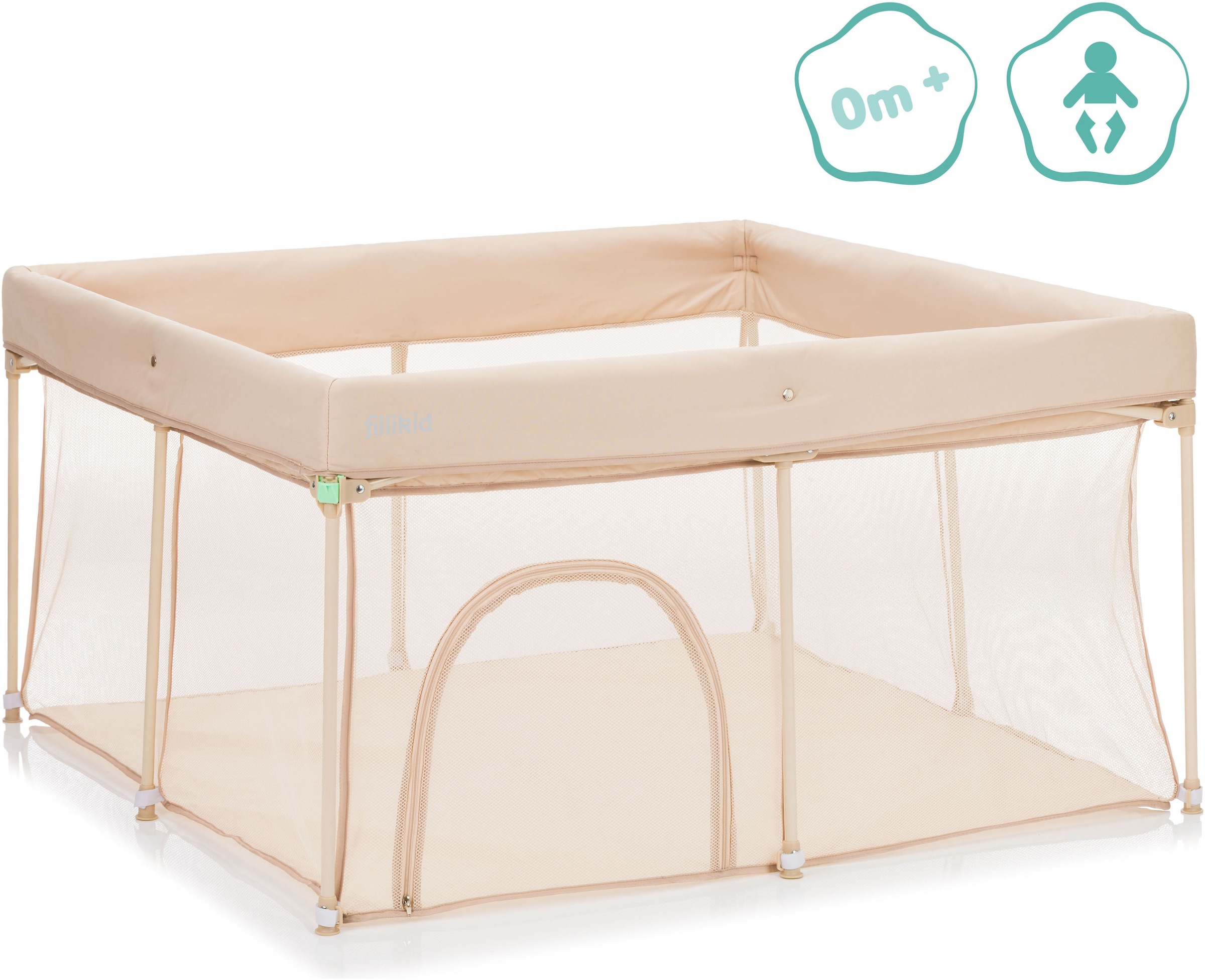 Fillikid Laufgitter »Dubai« bis 22 kg mit Transporttasche