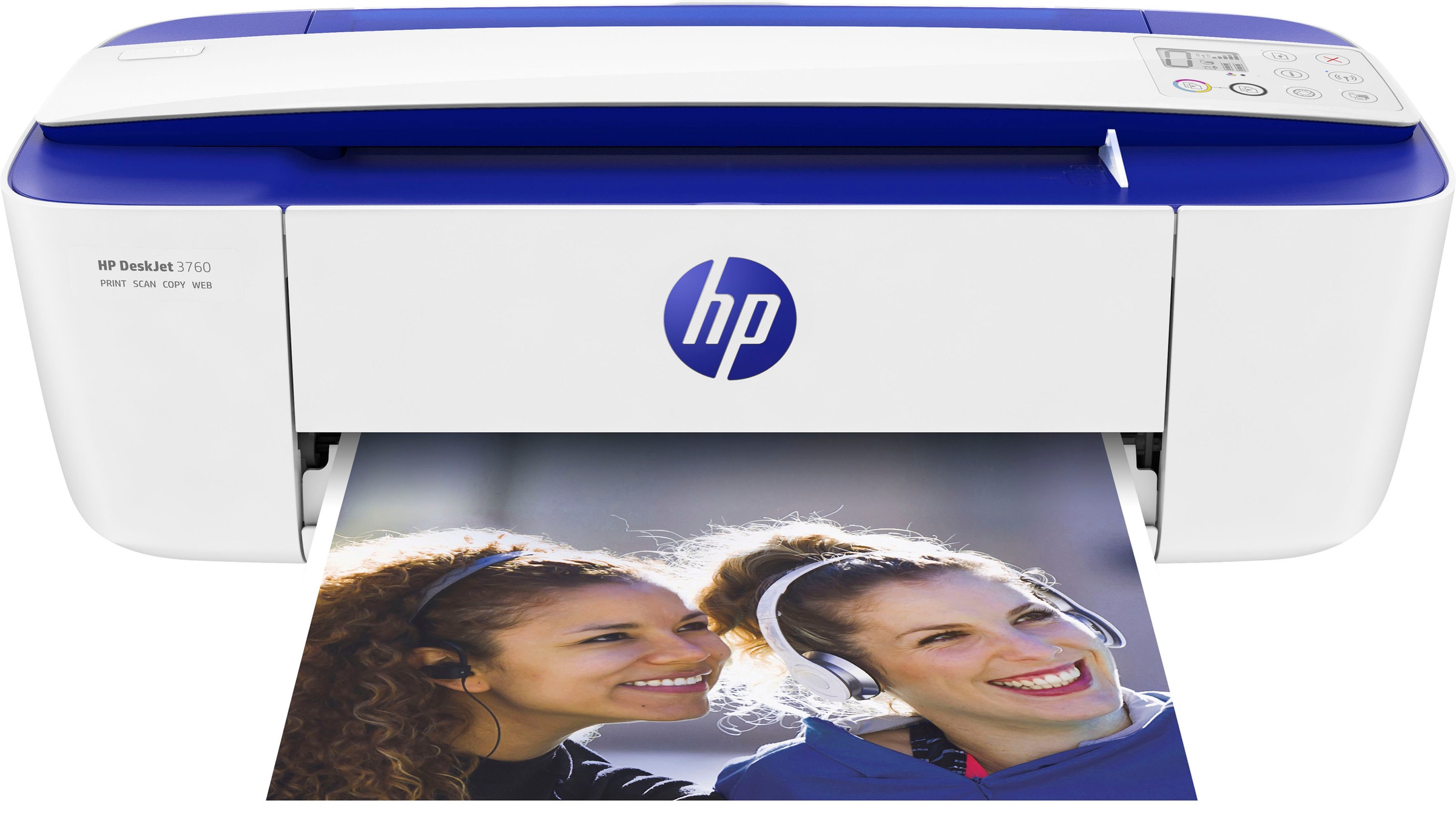HP Multifunktionsdrucker »DeskJet 3760 All-in-One«, inkl. 4 Instant Ink Probemonate