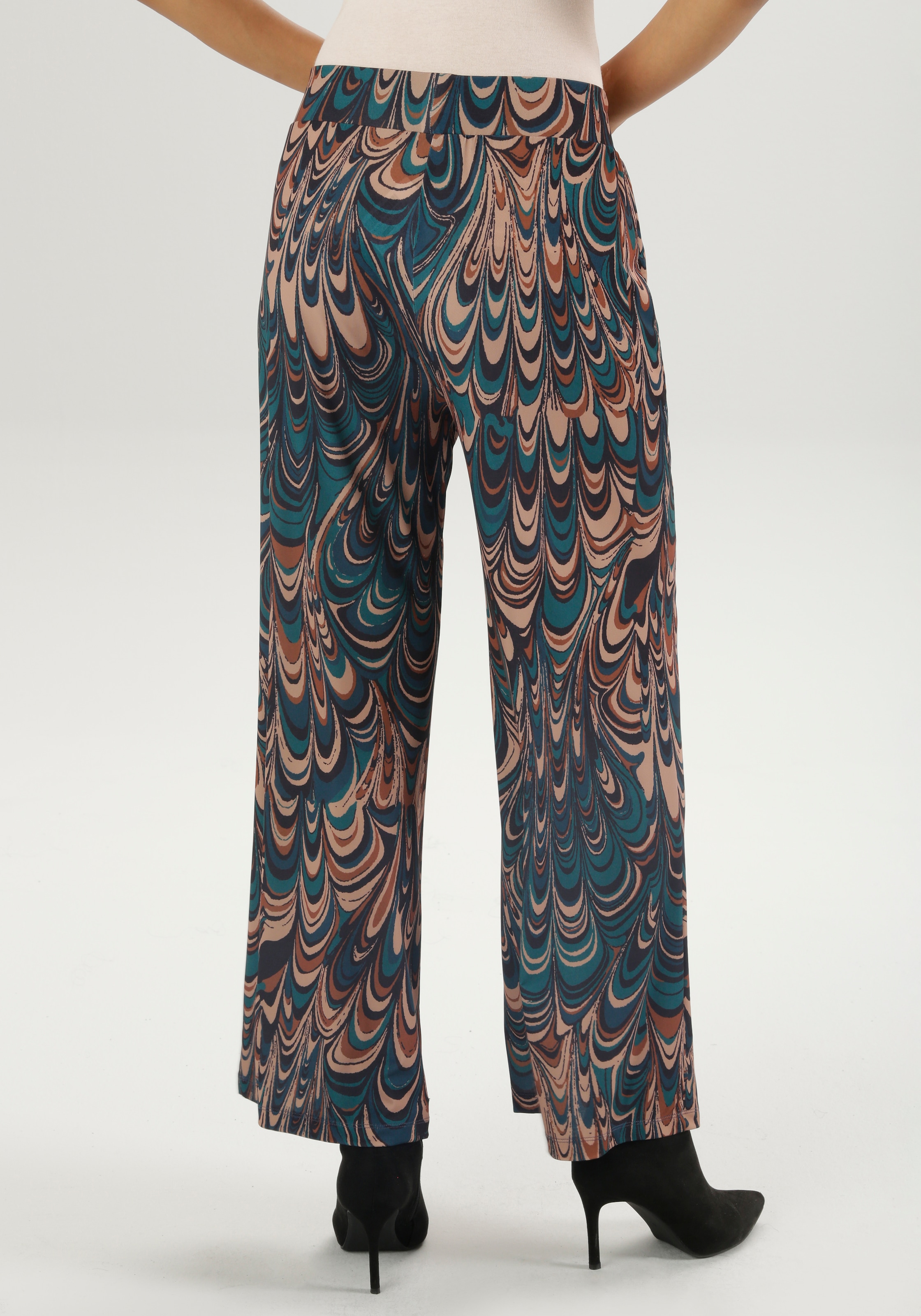 Aniston SELECTED Schlupfhose, mit weitem Bein