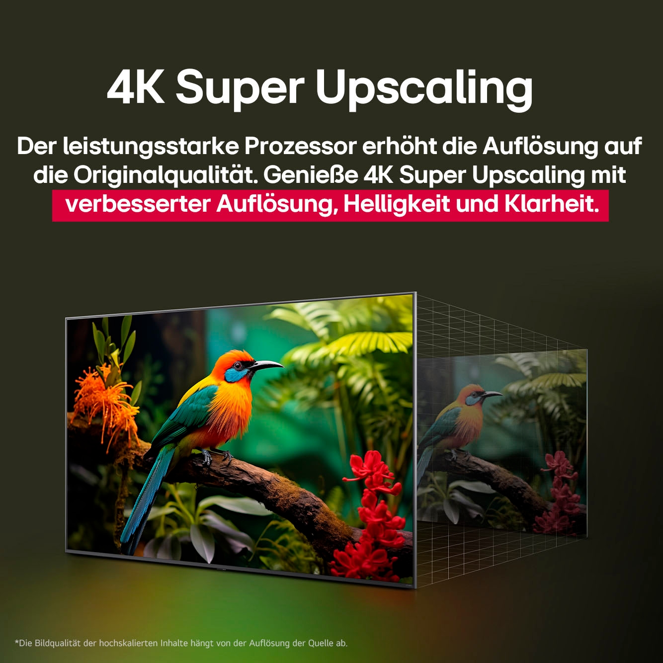 LG QNED-Fernseher »55QNED80A6A«, 4K Ultra HD, Smart-TV