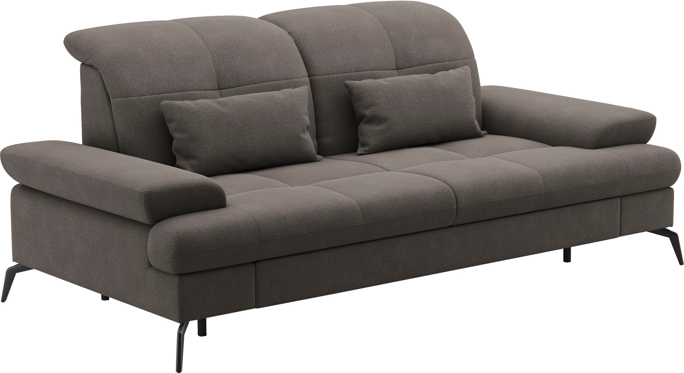 sit&more 2,5-Sitzer »Amica, inkl. Sitztiefenverstellung und Armteilverstellung«, wahlweise mit Kopfteilverstellung und Bettfunktion