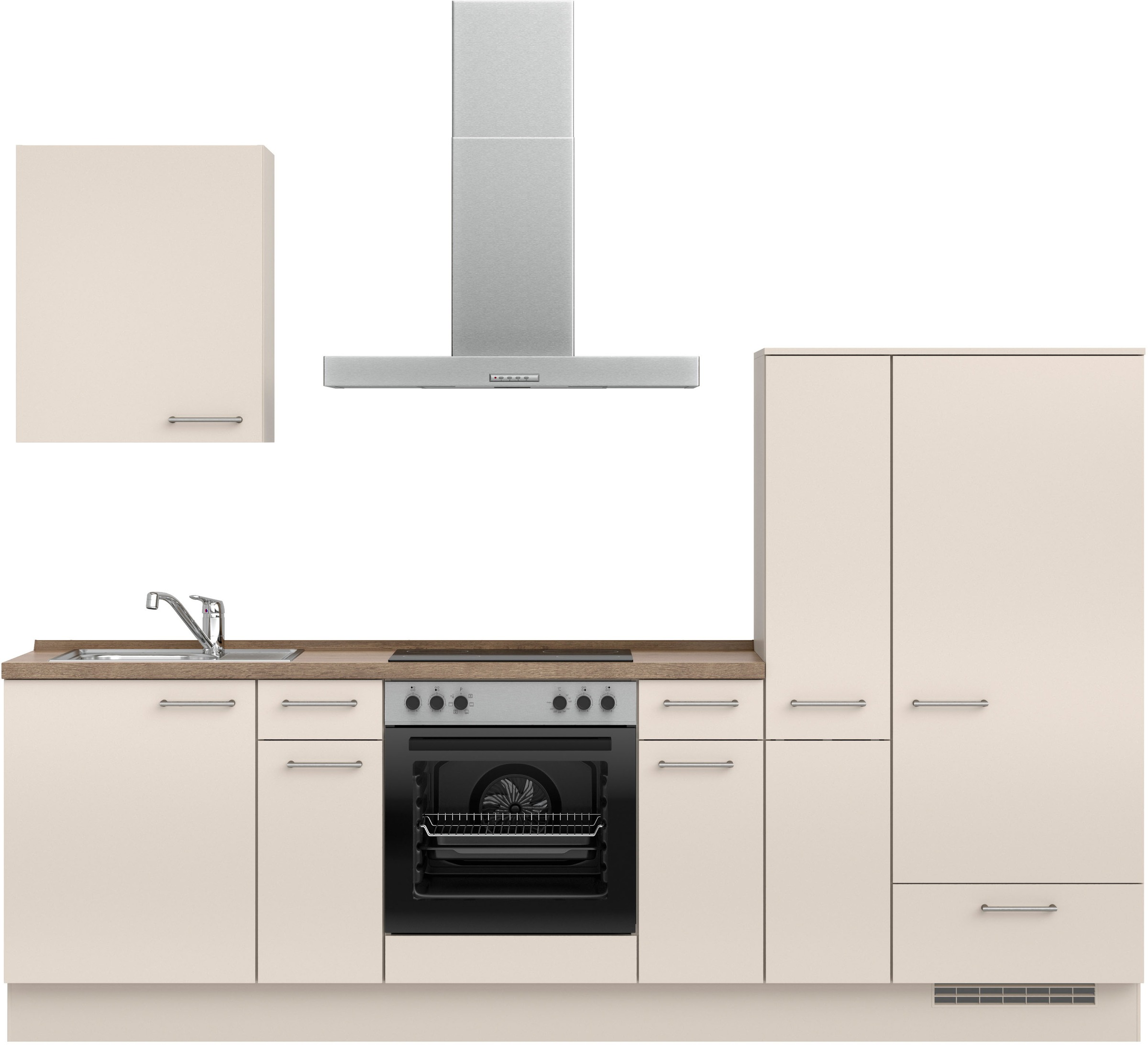 nobilia® Küchenzeile »"Laser I", Ausrichtung wählbar, Breite 270 cm« vormon günstig online kaufen