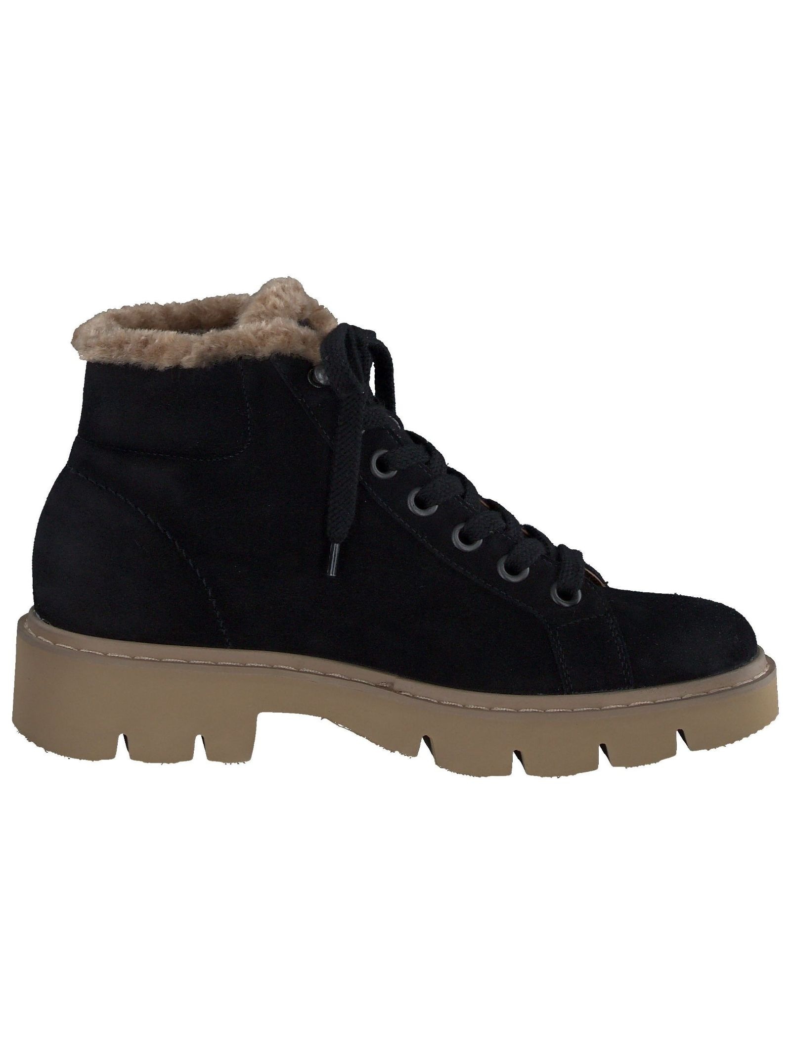 Paul Green Schnürstiefelette »Paul Green Stiefelette Veloursleder«