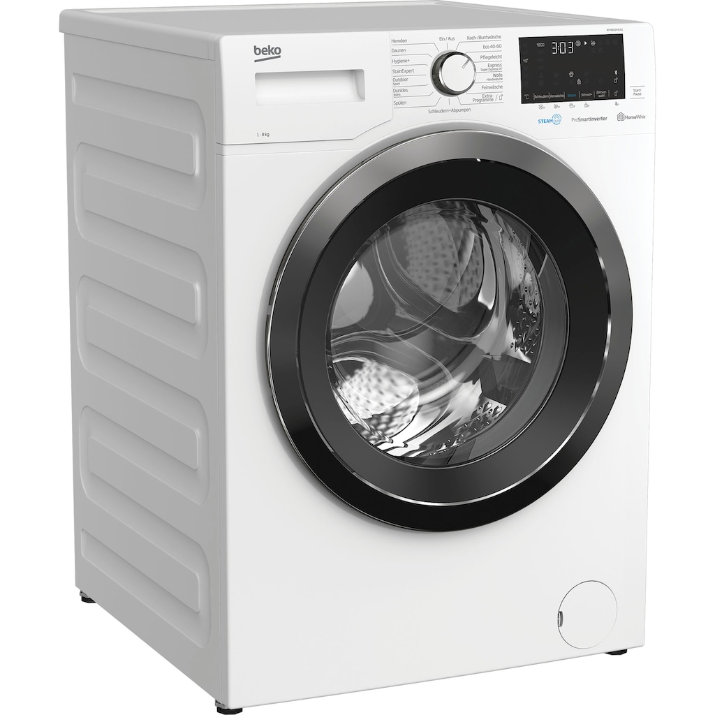 BEKO Waschmaschine »WYA81643LE1«, WYA81643LE1, 8 kg, 1600 U/min