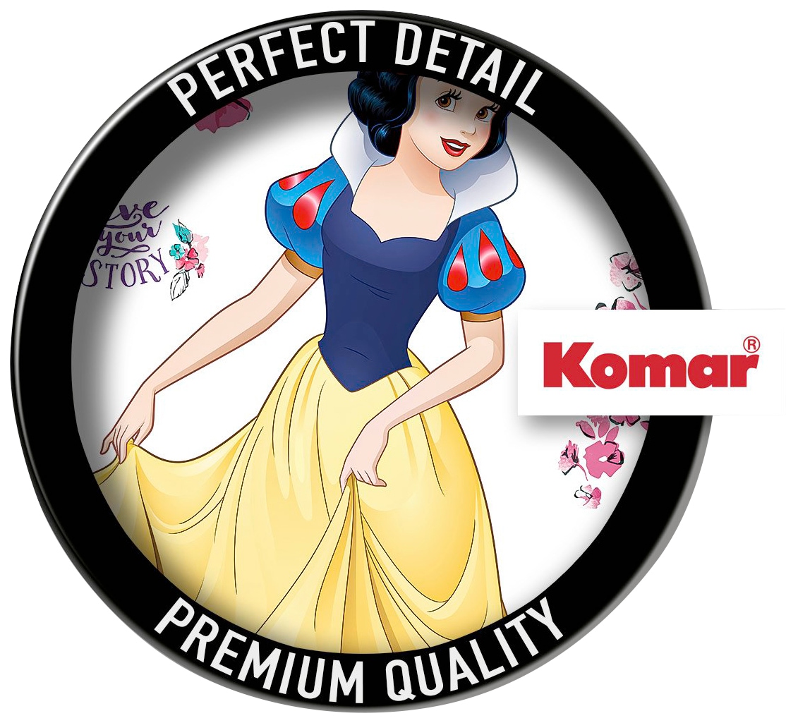Komar Vliestapete »Selbstklebende Vlies  - Snowwhite XXL - Größe 127 x 200 cm«, bedruckt, Kinderzimmer